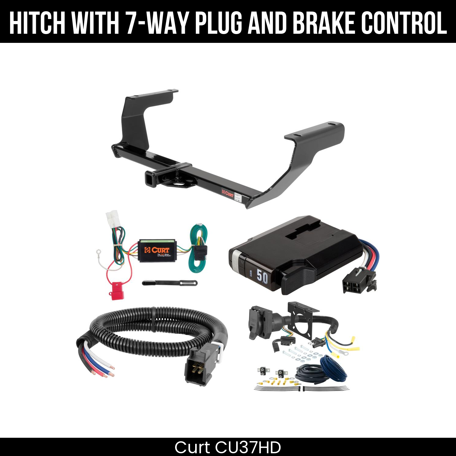 Trailer Hitch , 7-Way , TriFlex NEXT Brake Control