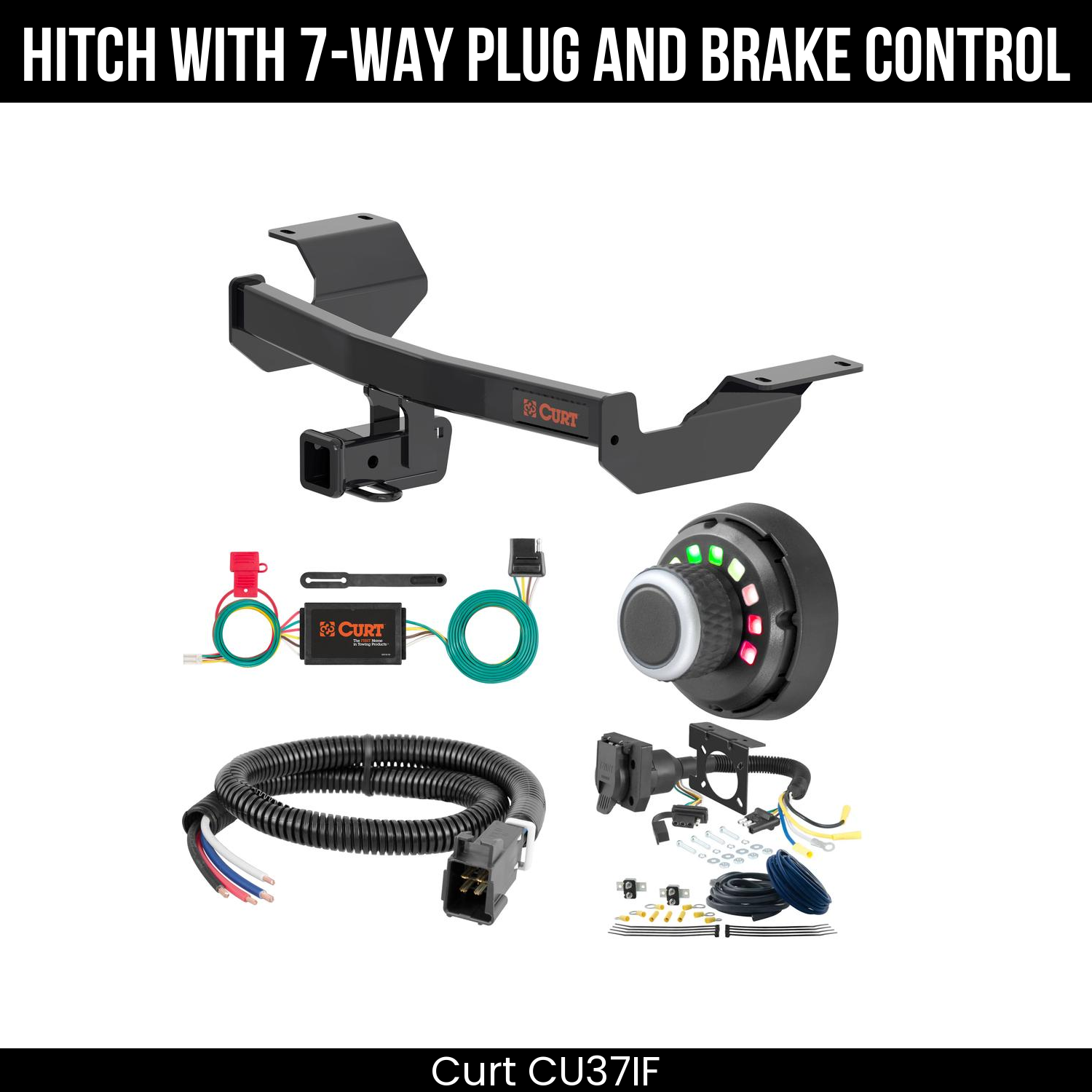 Trailer Hitch , 7-Way , Spectrum Brake Control