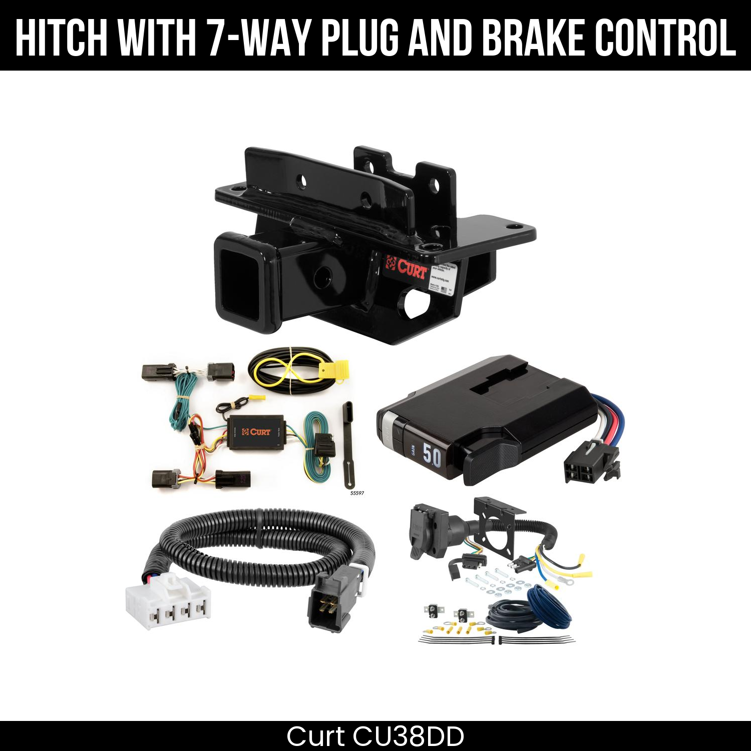 Trailer Hitch , 7-Way , TriFlex NEXT Brake Control
