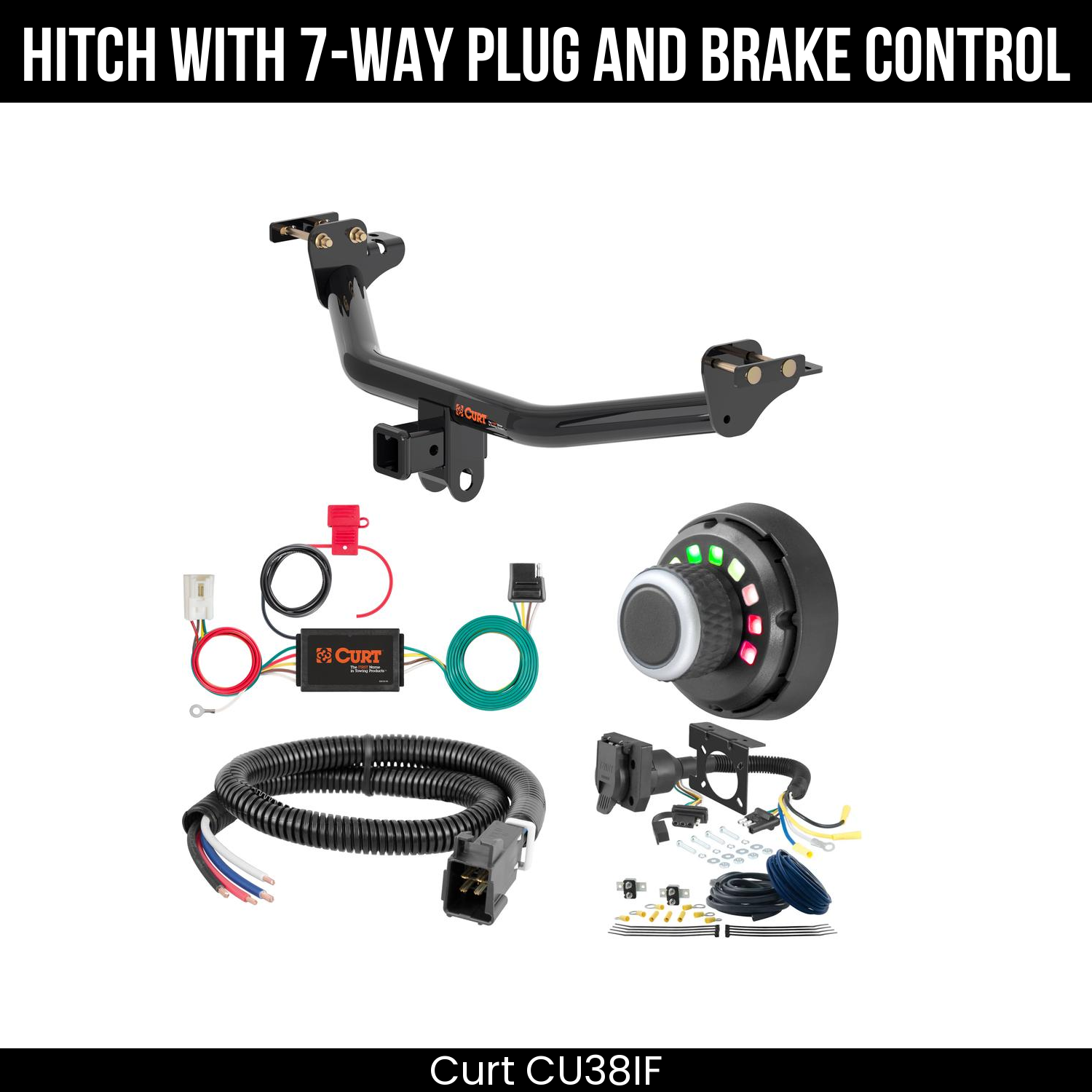 Trailer Hitch , 7-Way , Spectrum Brake Control