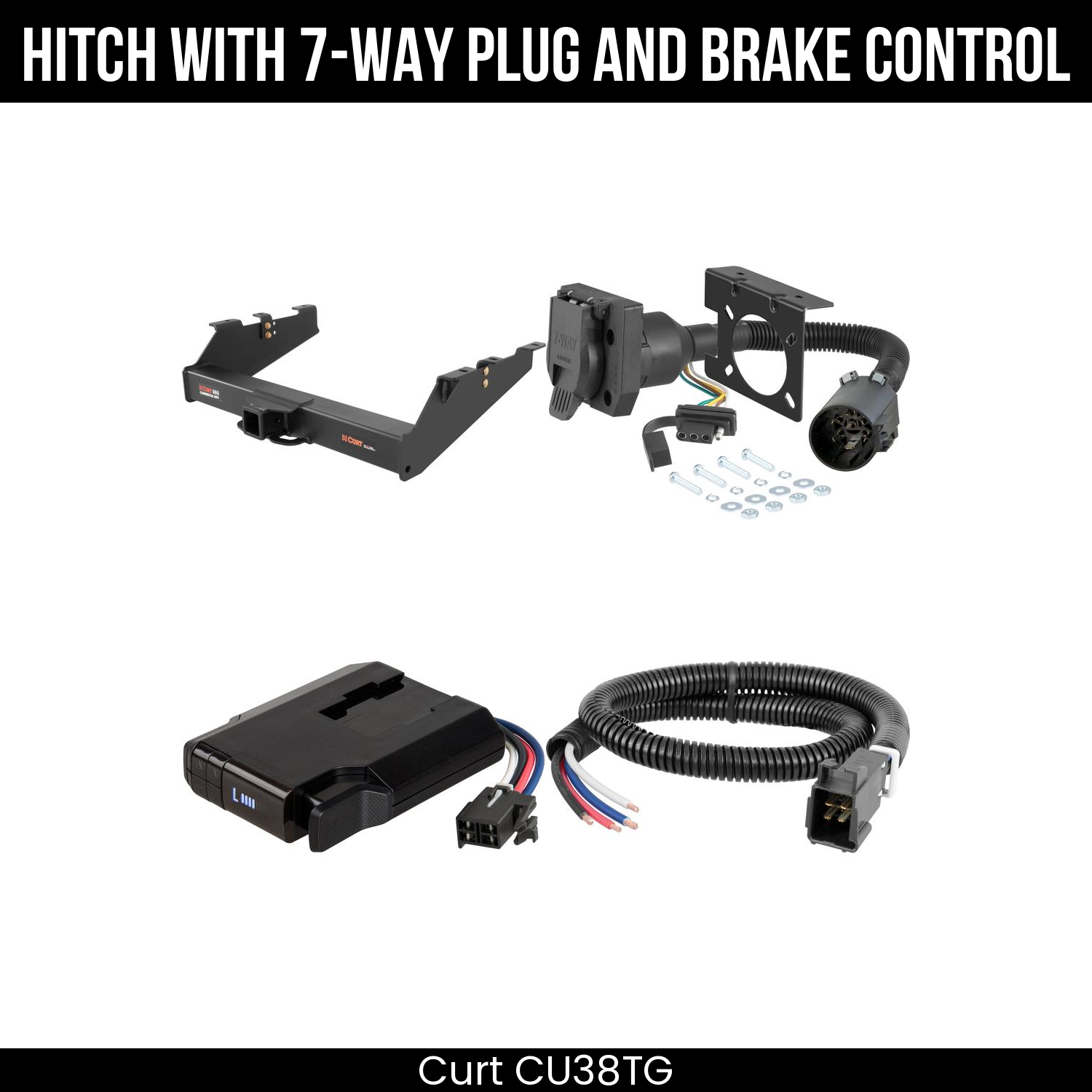 Trailer Hitch , 7-Way , Venturer Brake Control