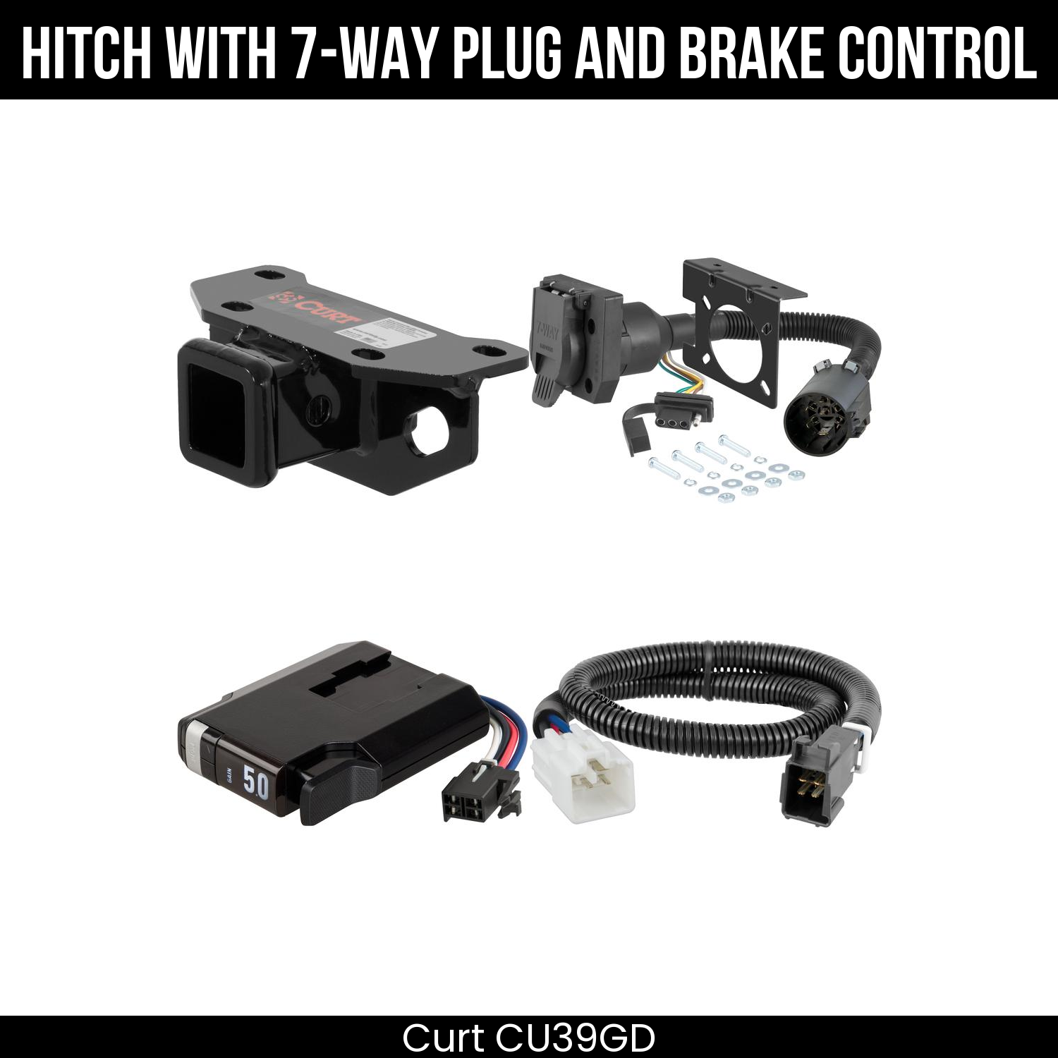 Trailer Hitch , 7-Way , TriFlex NEXT Brake Control