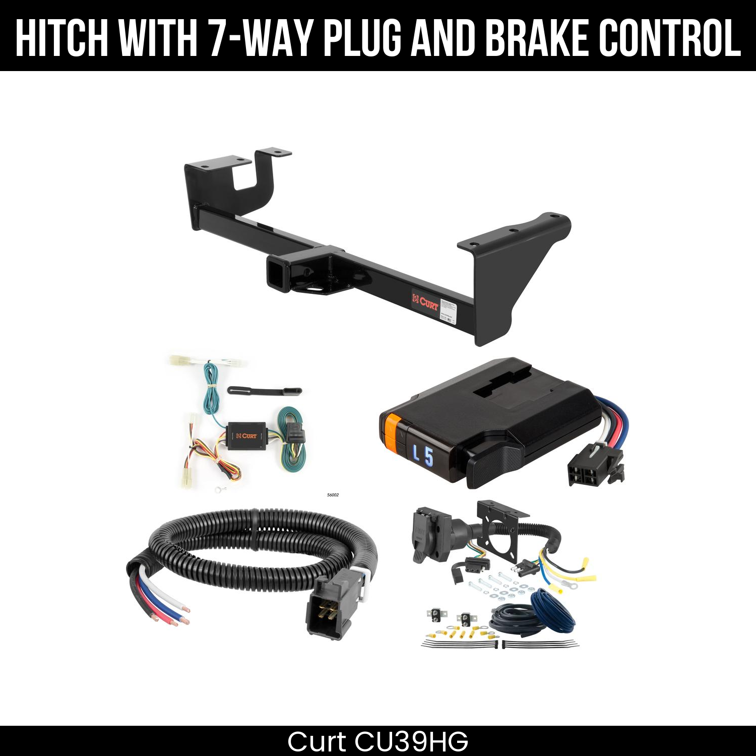 Trailer Hitch , 7-Way , Discovery Next Brake Control