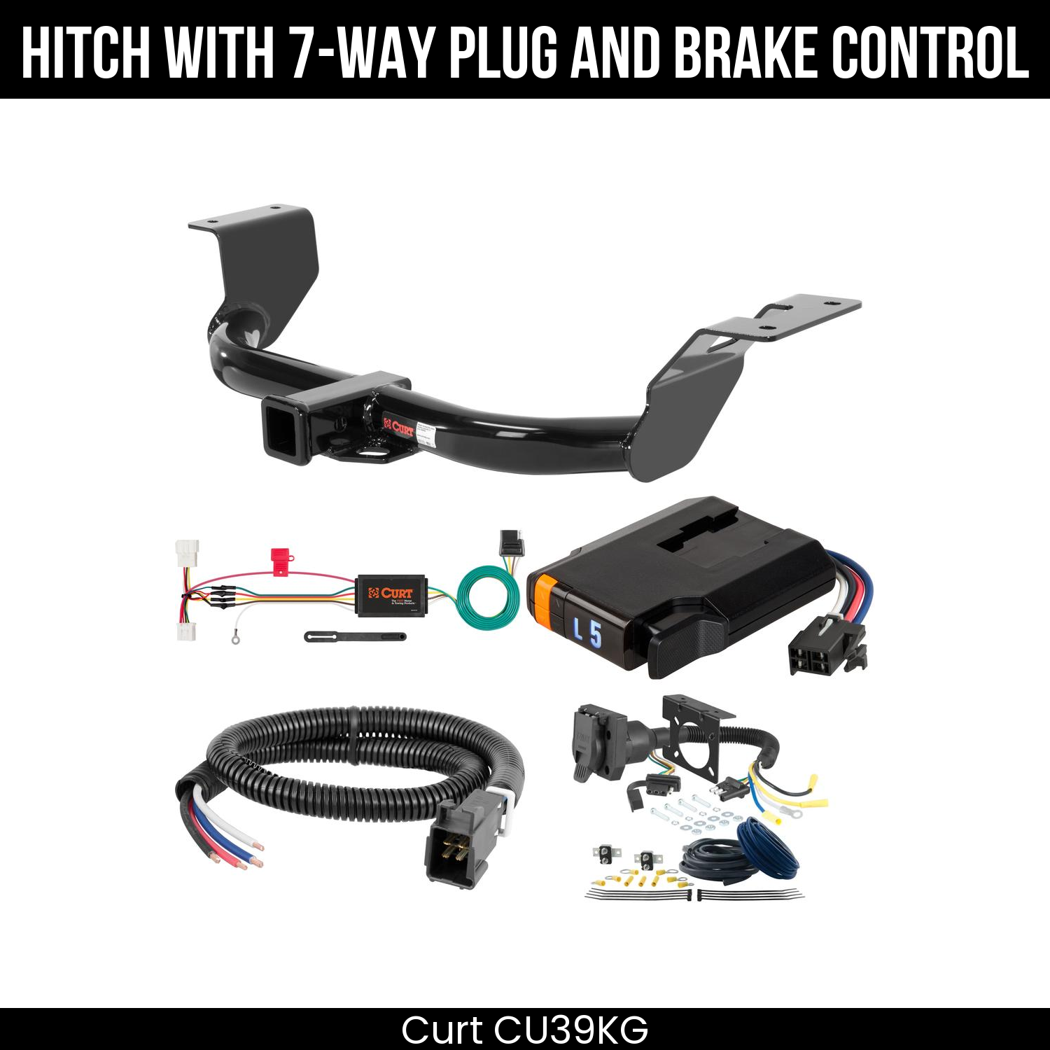 Trailer Hitch , 7-Way , Discovery Next Brake Control