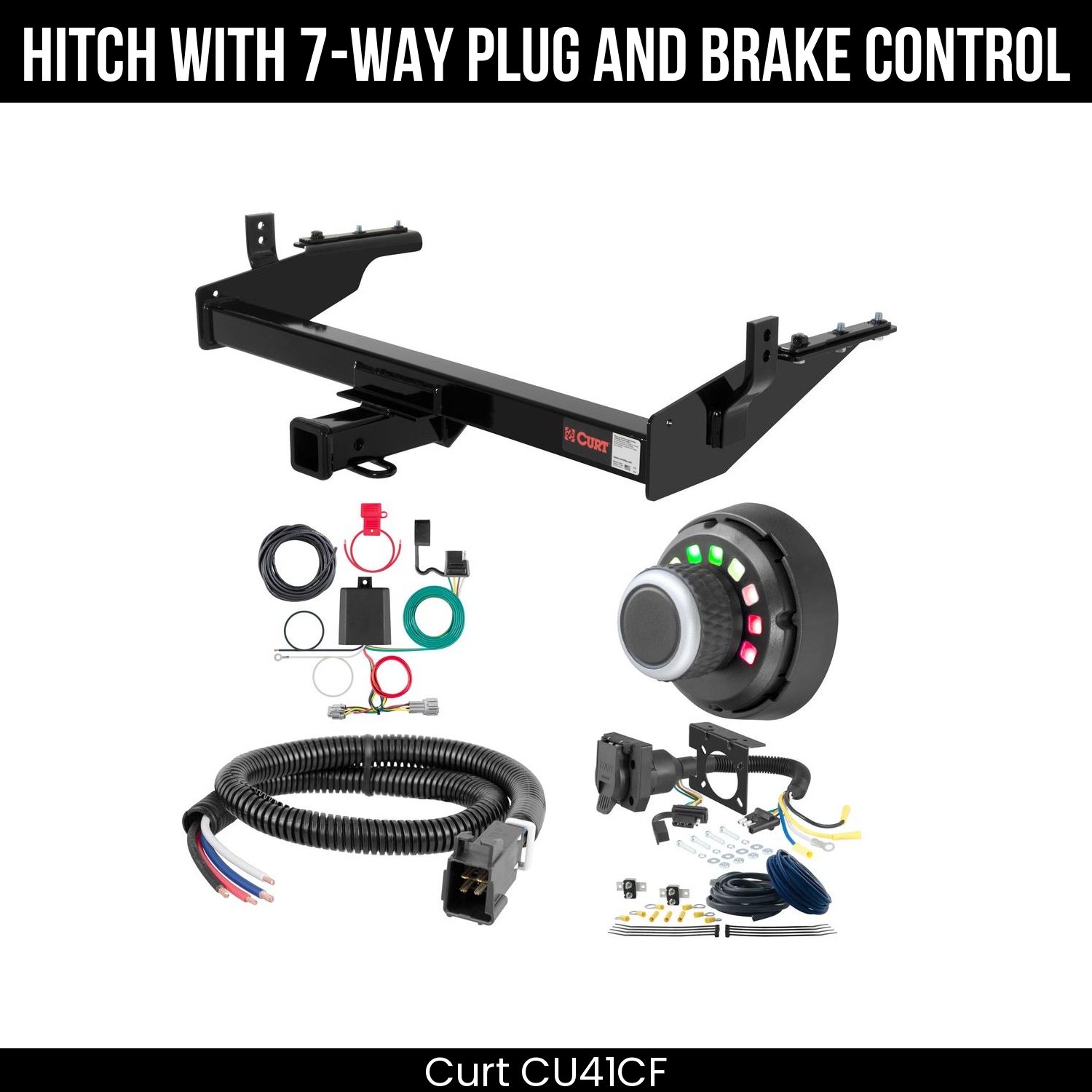 Trailer Hitch , 7-Way , Spectrum Brake Control