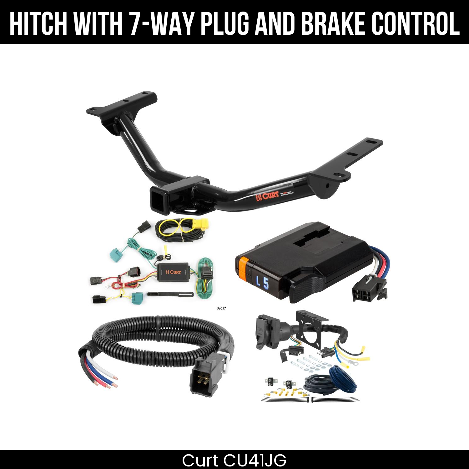 Trailer Hitch , 7-Way , Discovery Next Brake Control