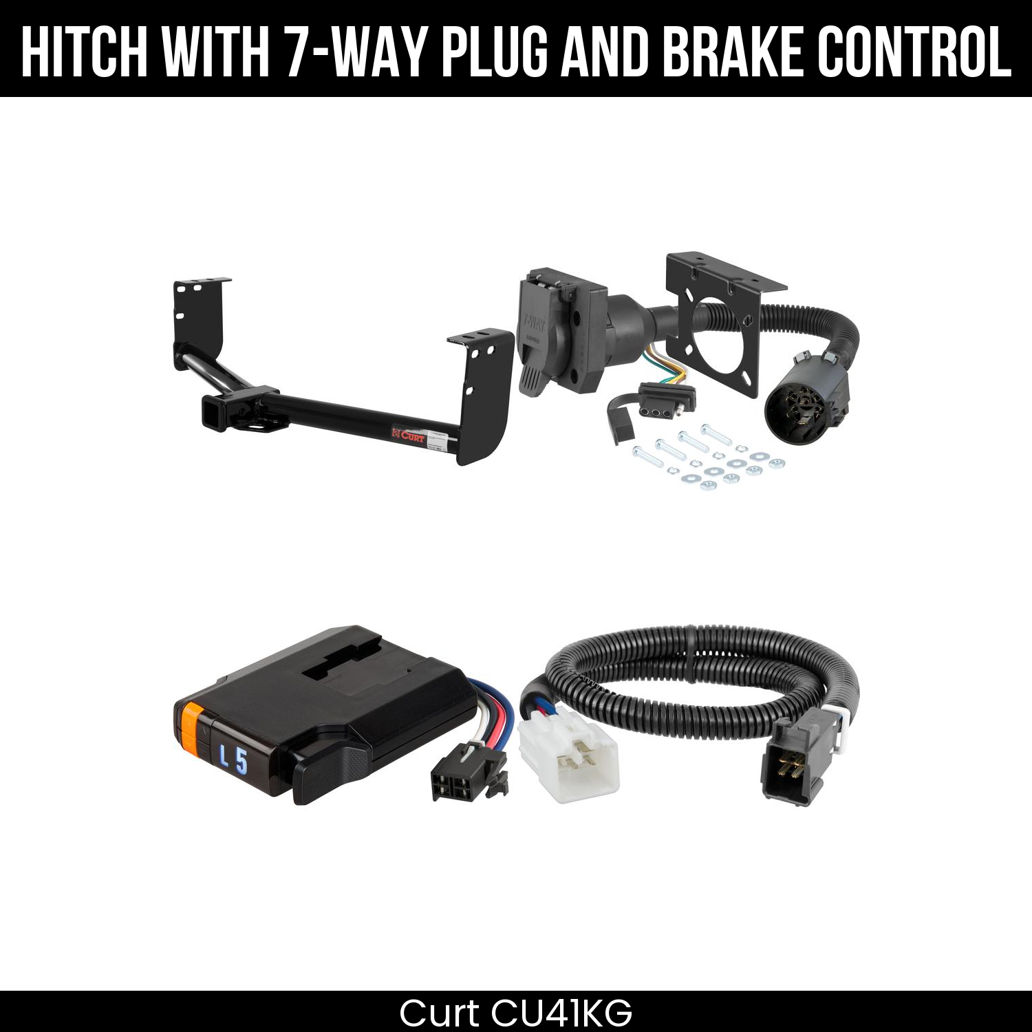 Trailer Hitch , 7-Way , Discovery Next Brake Control