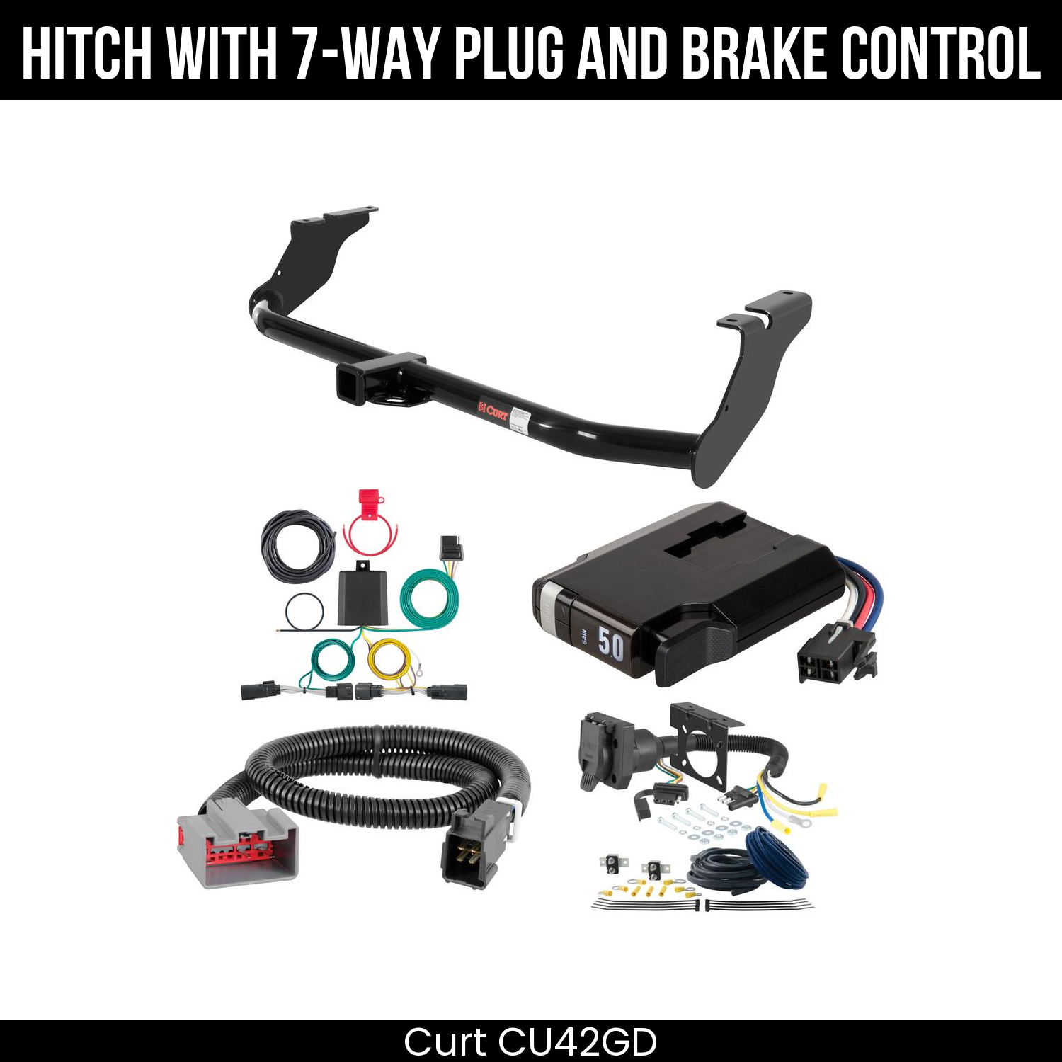 Trailer Hitch , 7-Way , TriFlex NEXT Brake Control