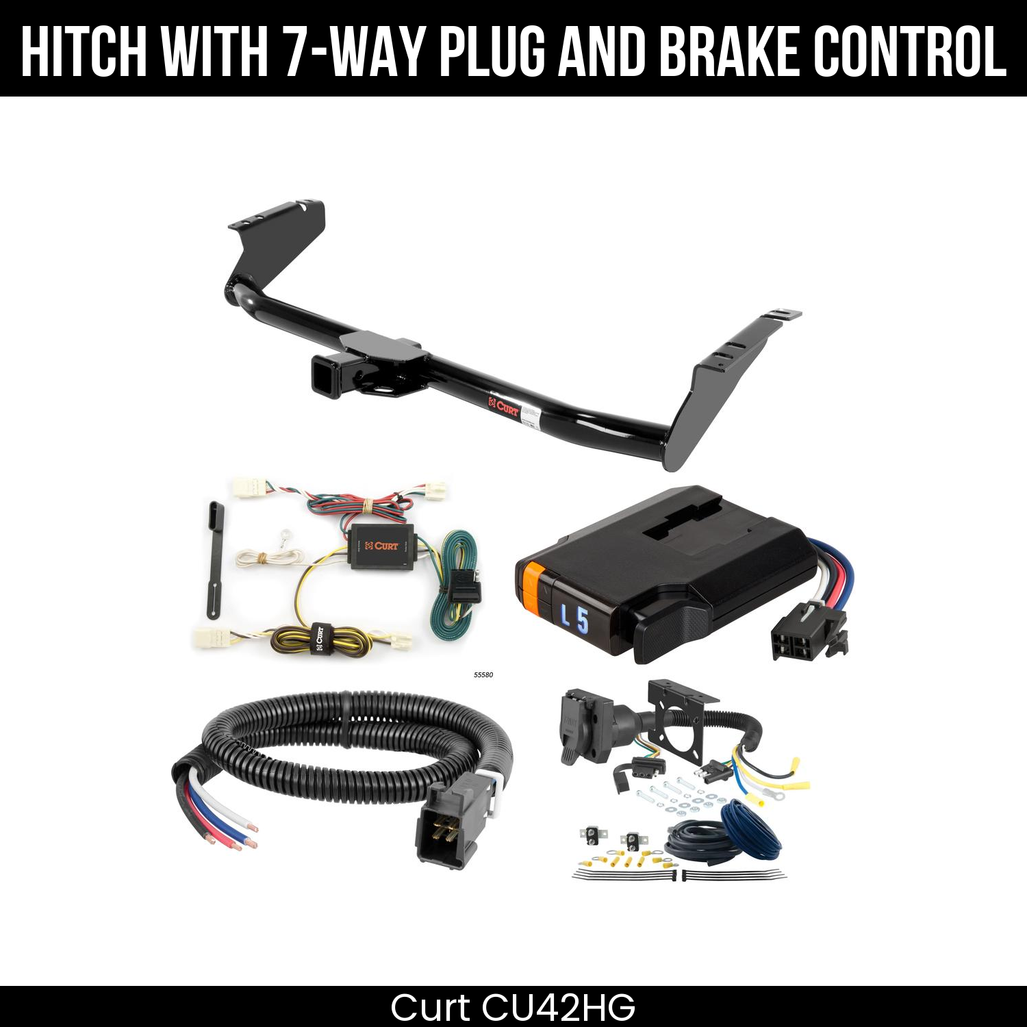 Trailer Hitch , 7-Way , Discovery Next Brake Control