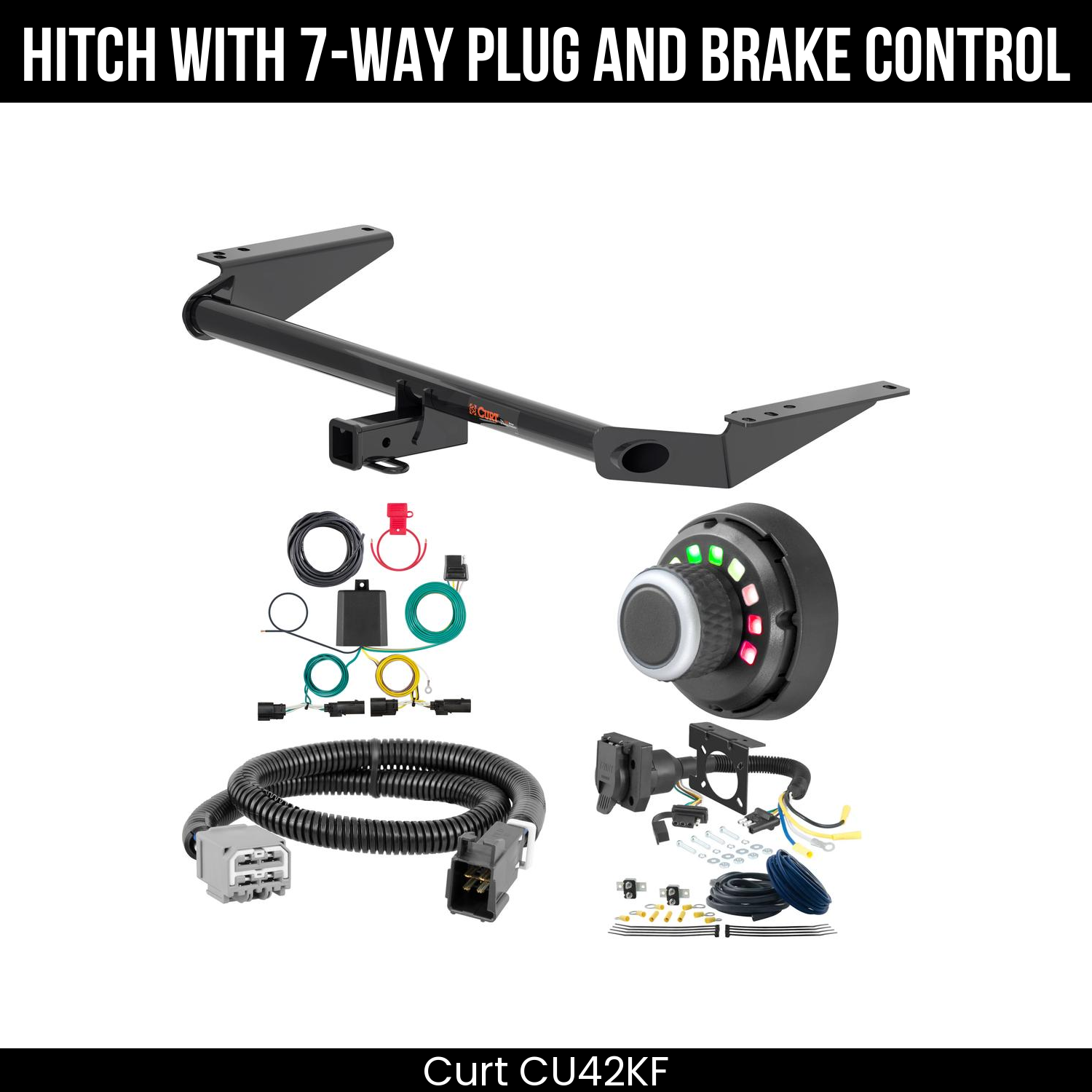 Trailer Hitch , 7-Way , Spectrum Brake Control