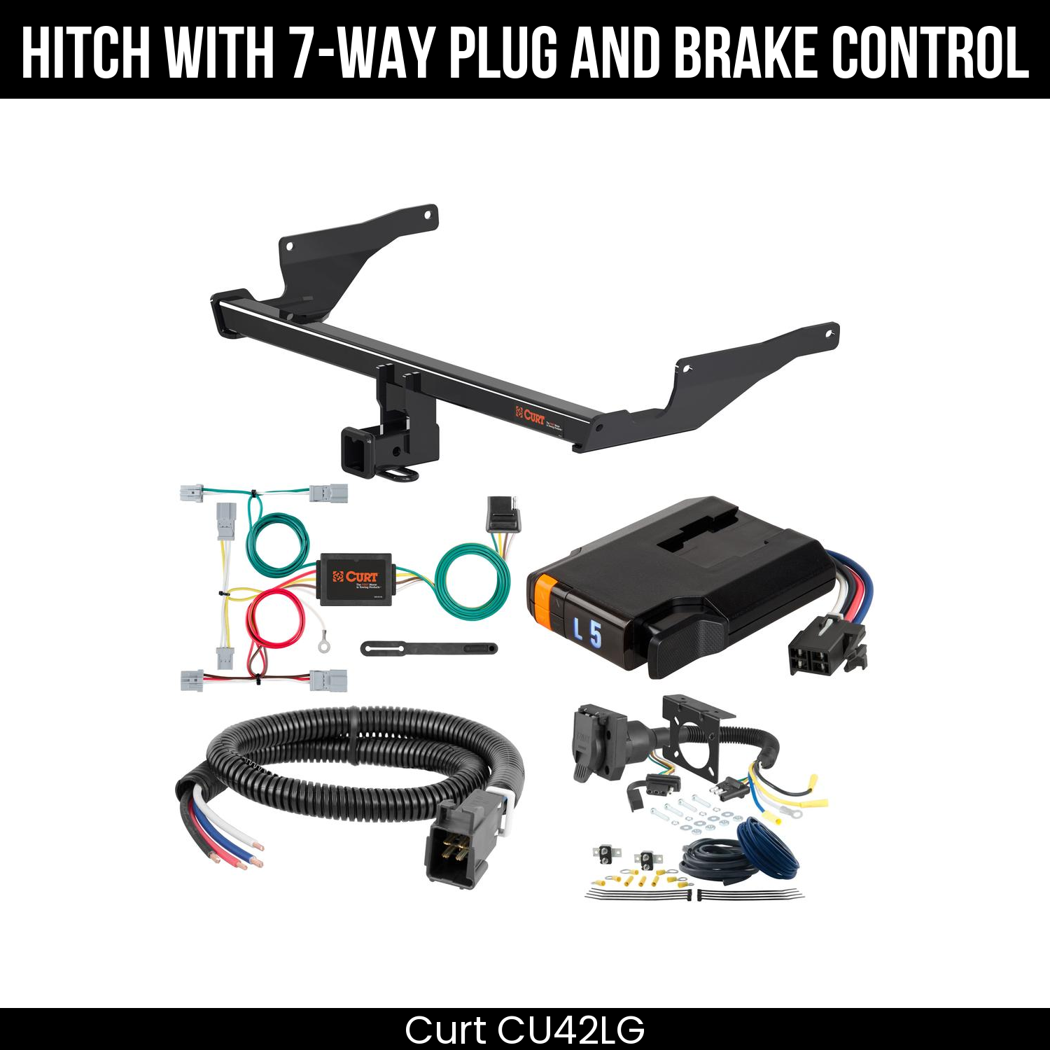 Trailer Hitch , 7-Way , Discovery Next Brake Control