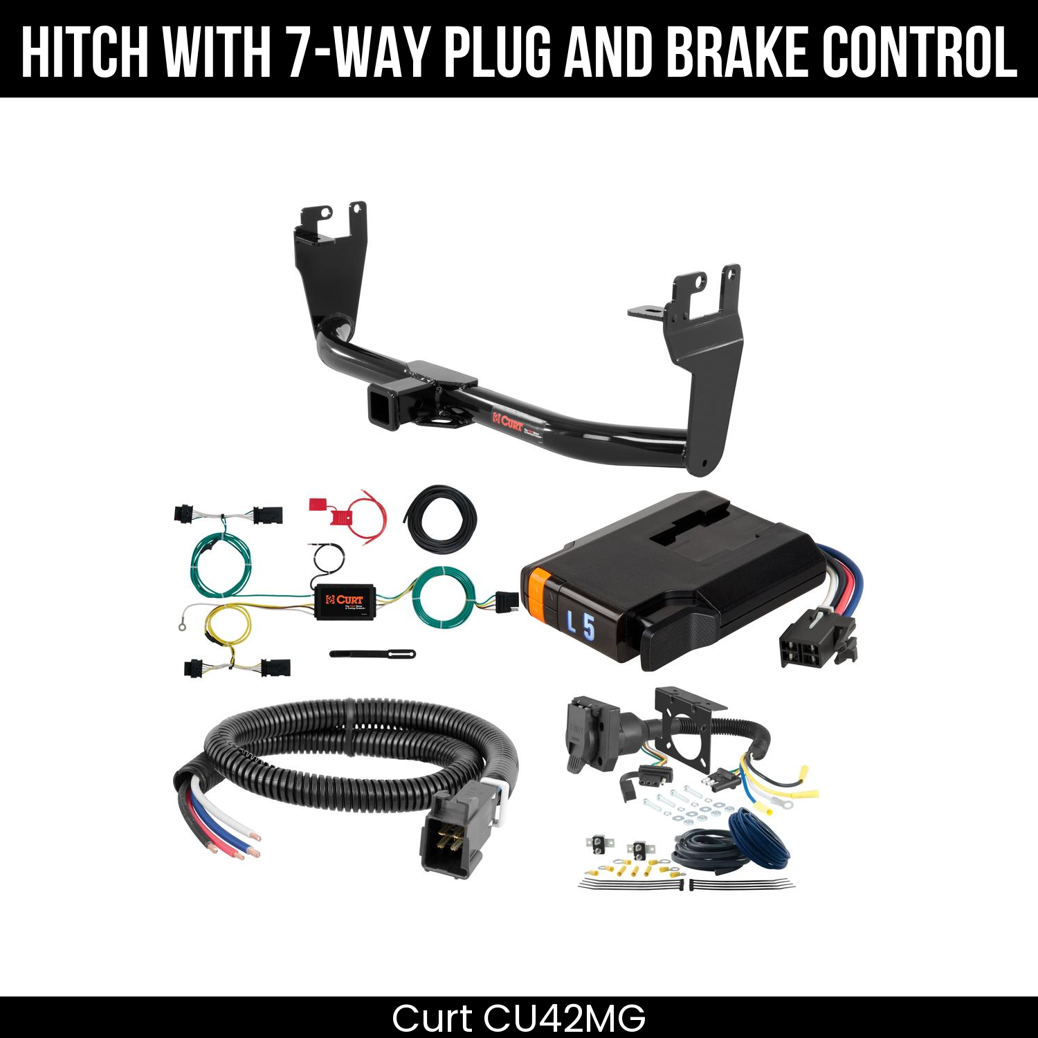 Trailer Hitch , 7-Way , Discovery Next Brake Control