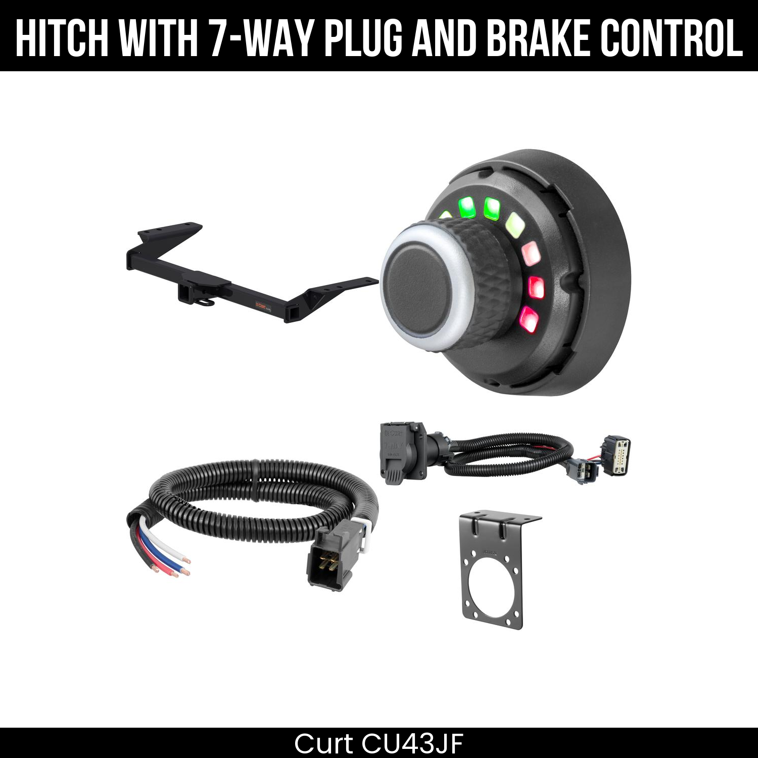 Trailer Hitch , 7-Way , Spectrum Brake Control