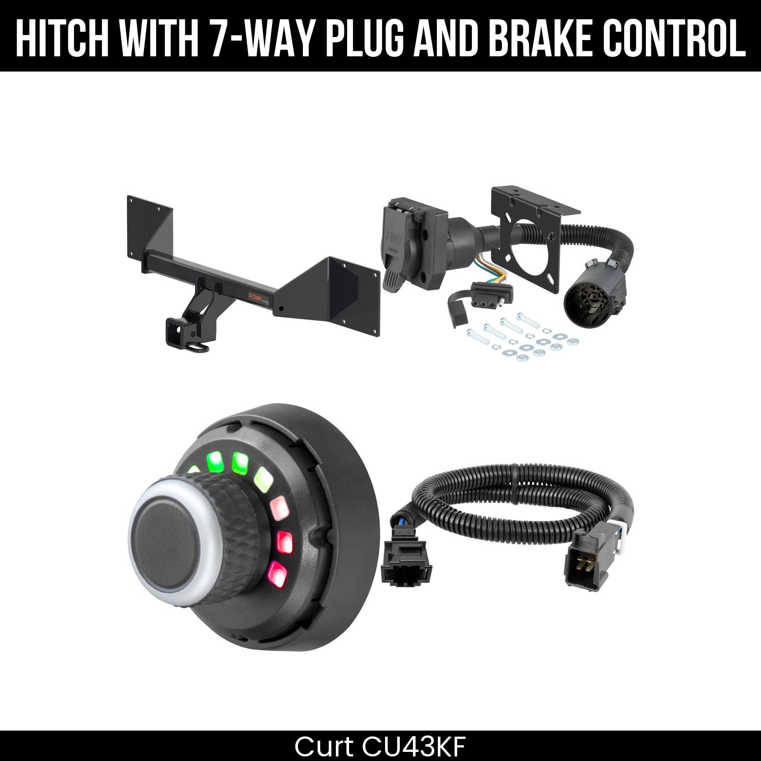 Trailer Hitch , 7-Way , Spectrum Brake Control