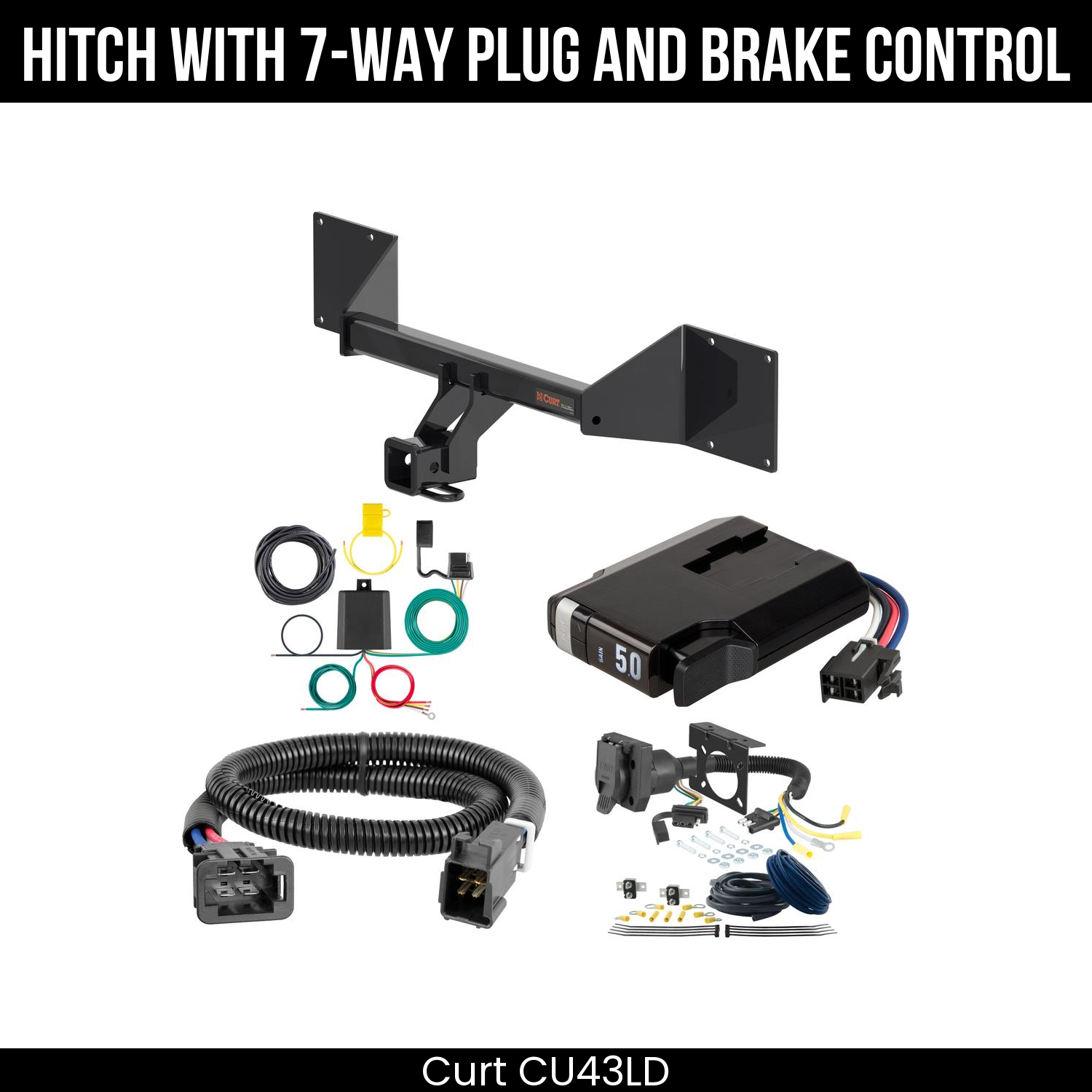 Trailer Hitch , 7-Way , TriFlex NEXT Brake Control