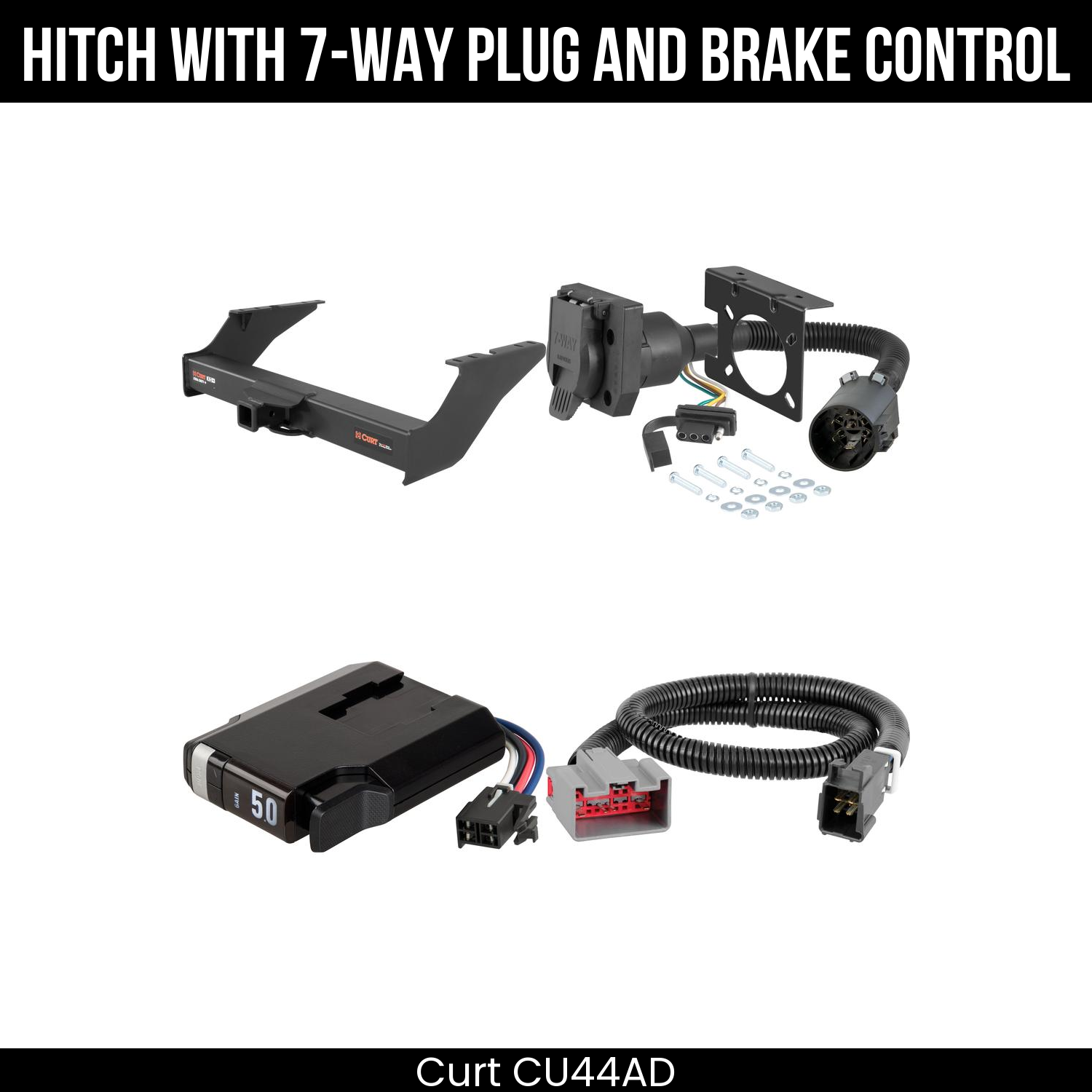 Trailer Hitch , 7-Way , TriFlex NEXT Brake Control