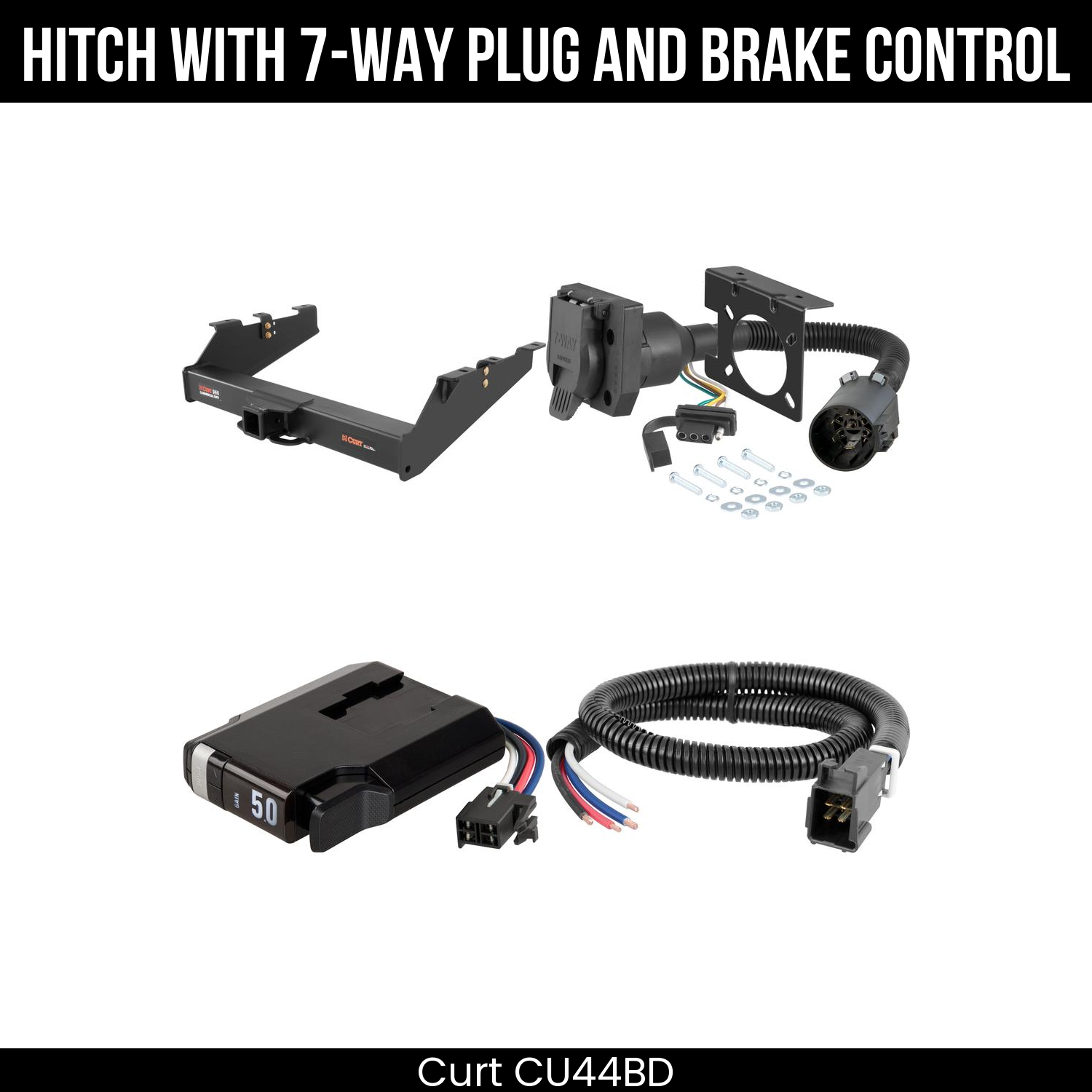 Trailer Hitch , 7-Way , TriFlex NEXT Brake Control