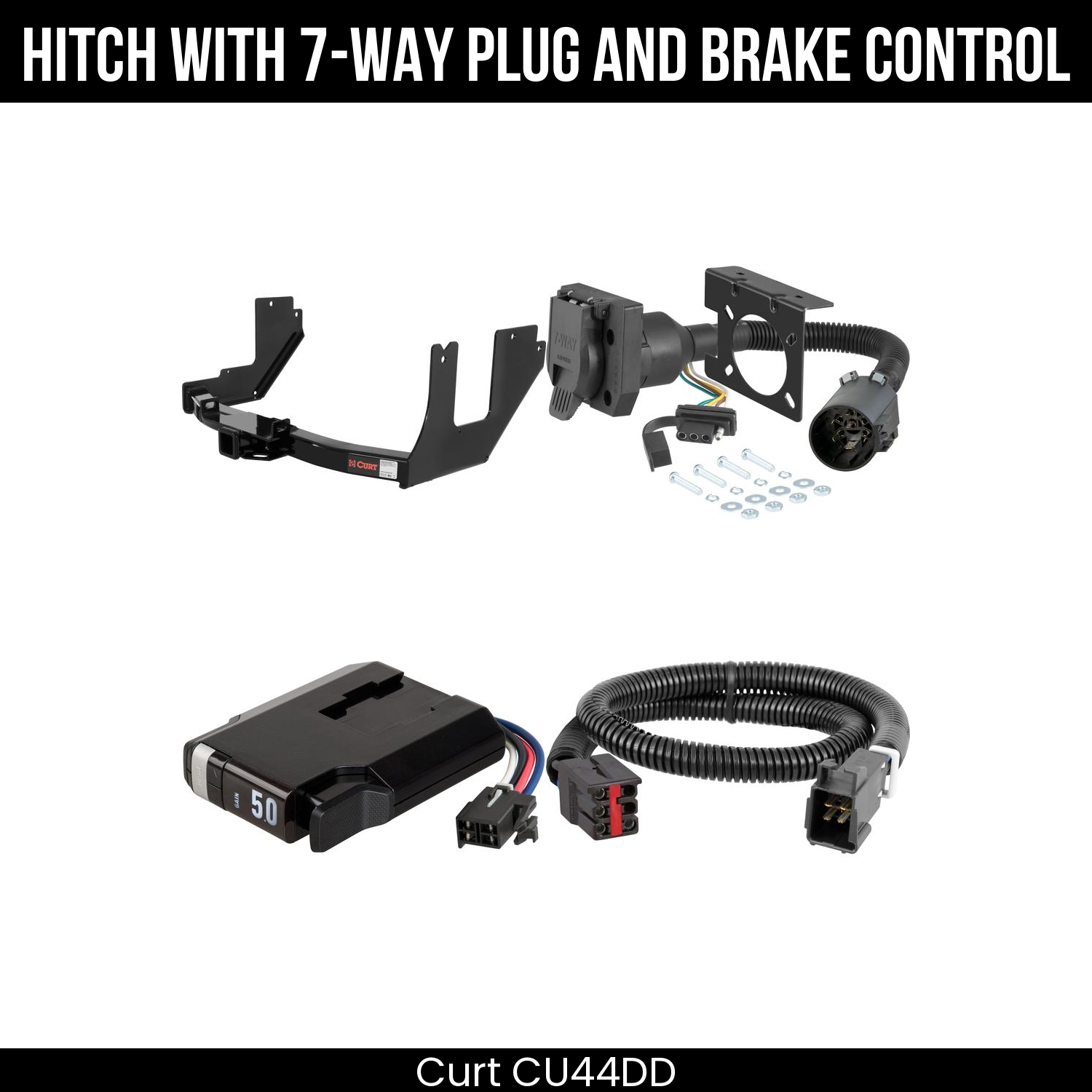 Trailer Hitch , 7-Way , TriFlex NEXT Brake Control