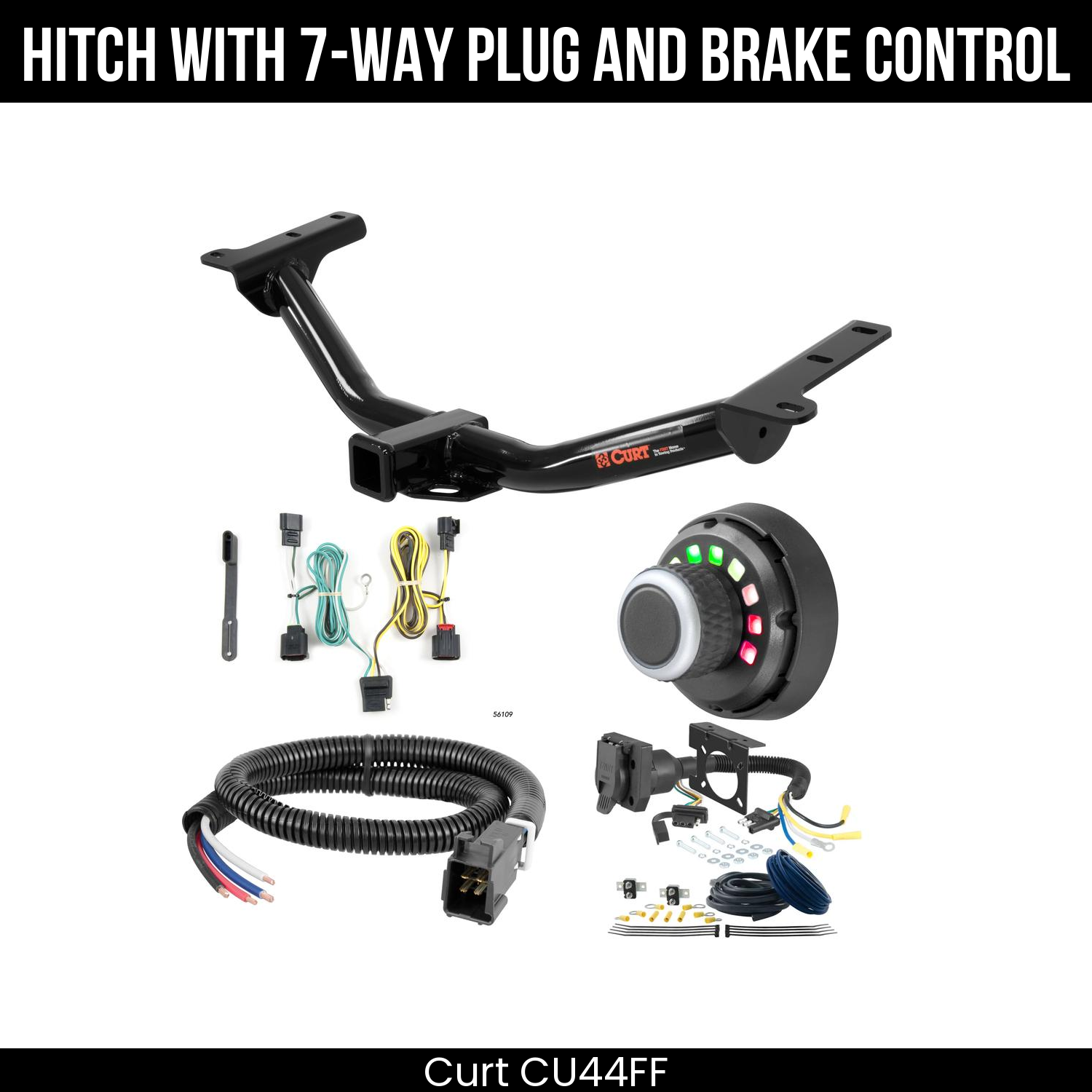 Trailer Hitch , 7-Way , Spectrum Brake Control