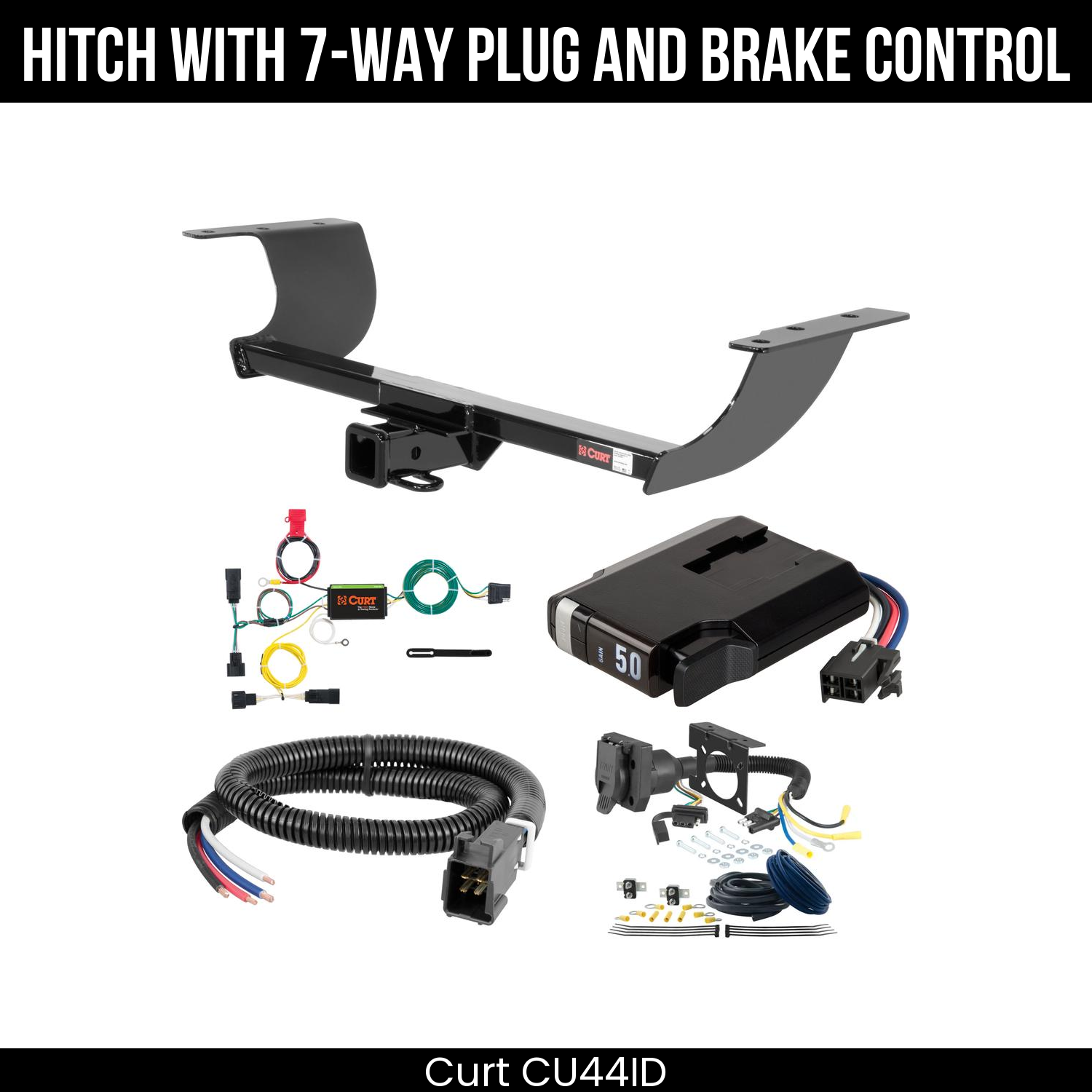 Trailer Hitch , 7-Way , TriFlex NEXT Brake Control
