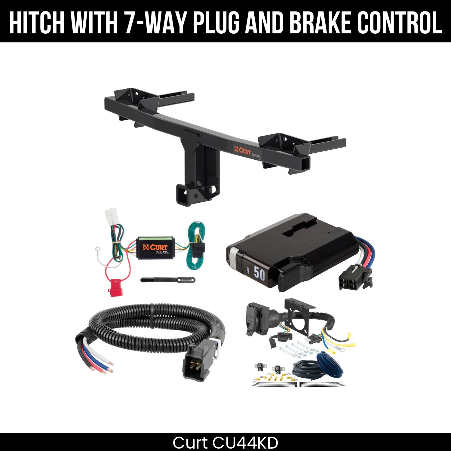 Trailer Hitch , 7-Way , TriFlex NEXT Brake Control