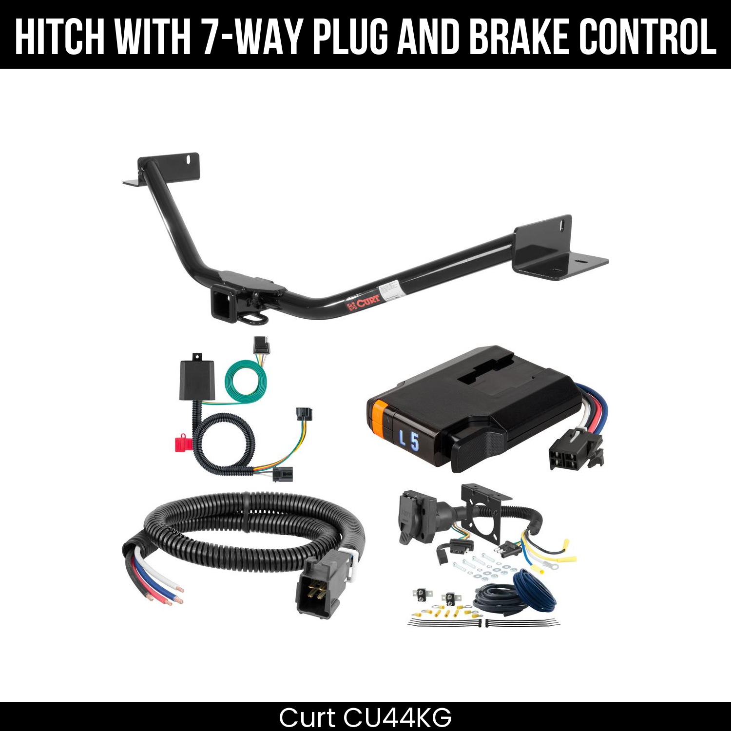 Trailer Hitch , 7-Way , Discovery Next Brake Control