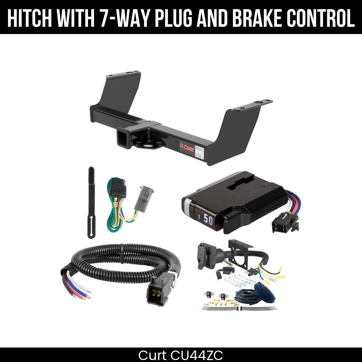 Trailer Hitch , 7-Way , TriFlex NEXT Brake Control