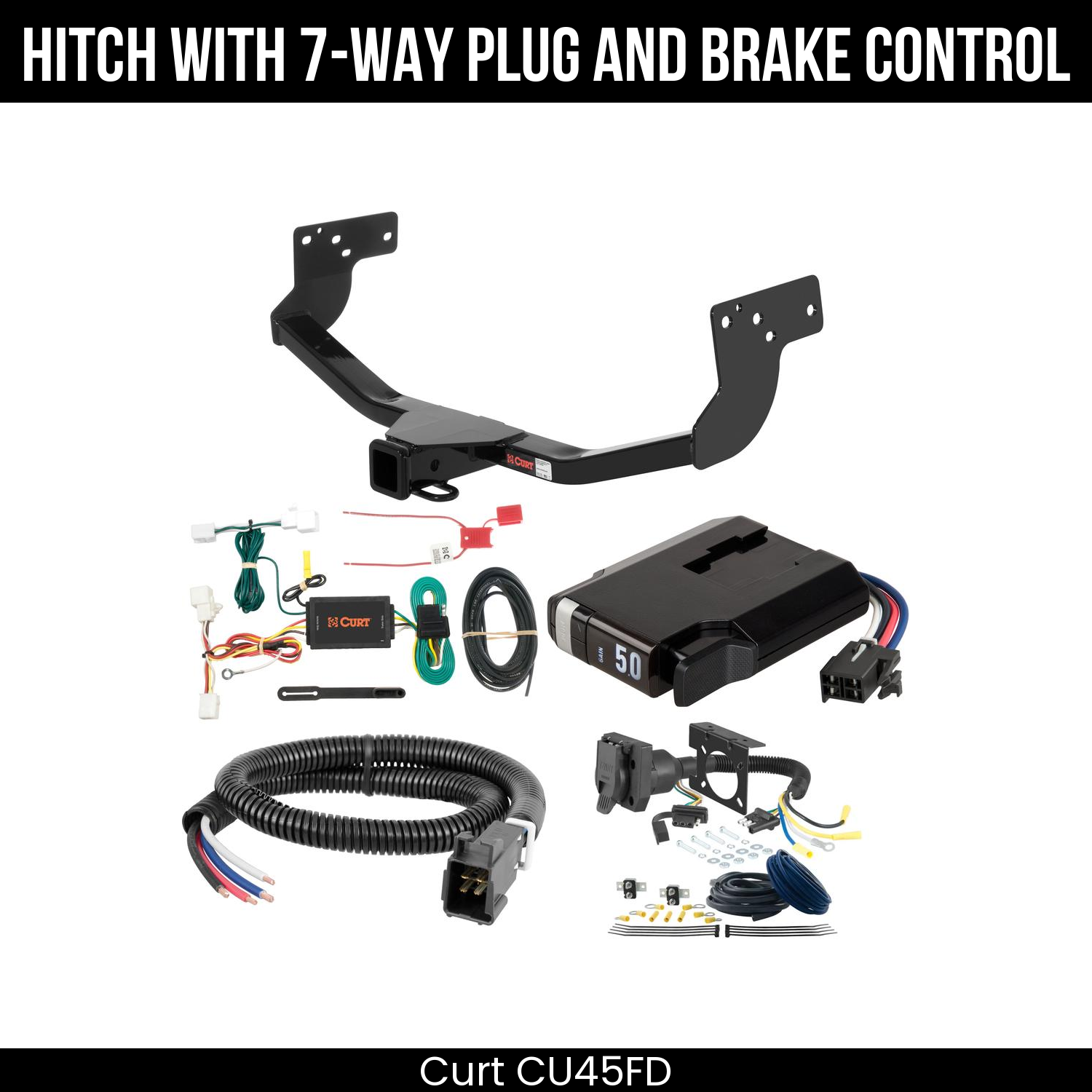 Trailer Hitch , 7-Way , TriFlex NEXT Brake Control