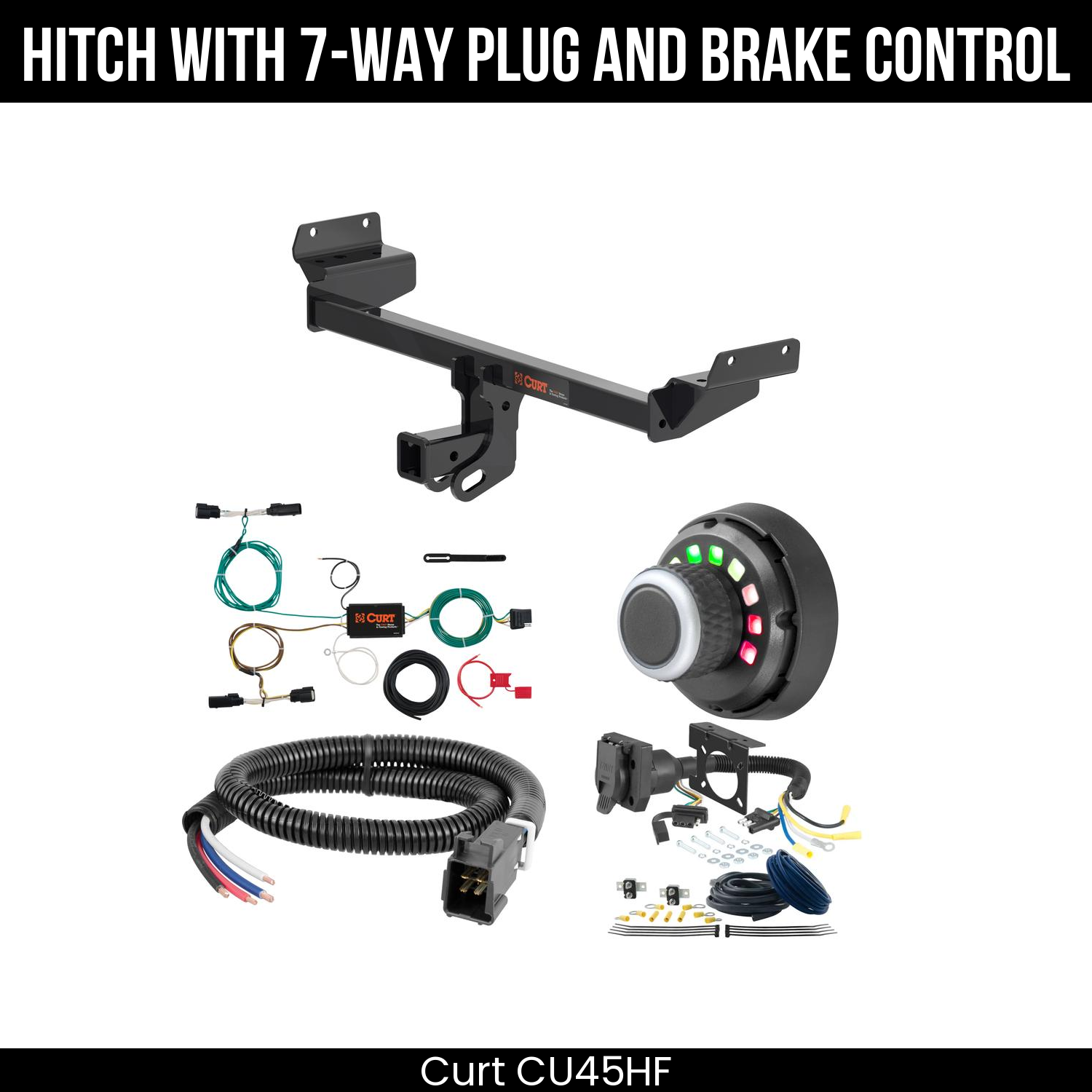 Trailer Hitch , 7-Way , Spectrum Brake Control