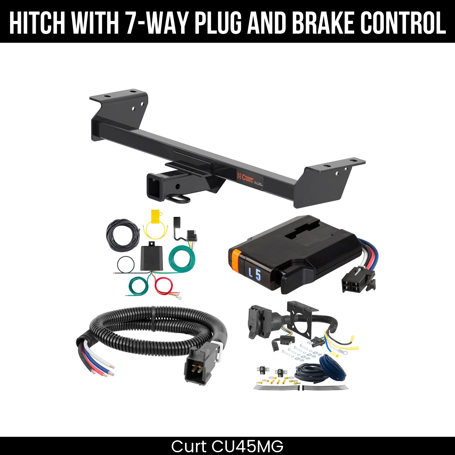Trailer Hitch , 7-Way , Discovery Next Brake Control