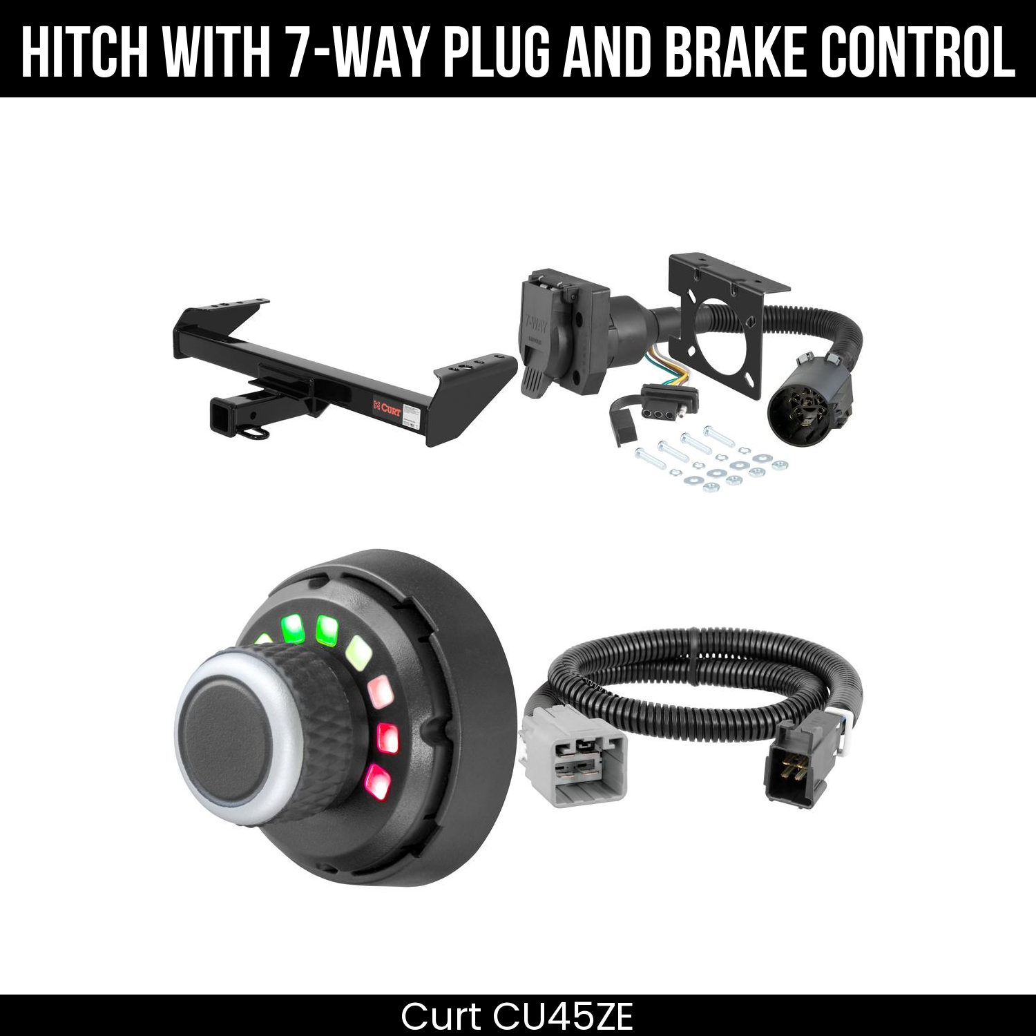 Trailer Hitch , 7-Way , Spectrum Brake Control