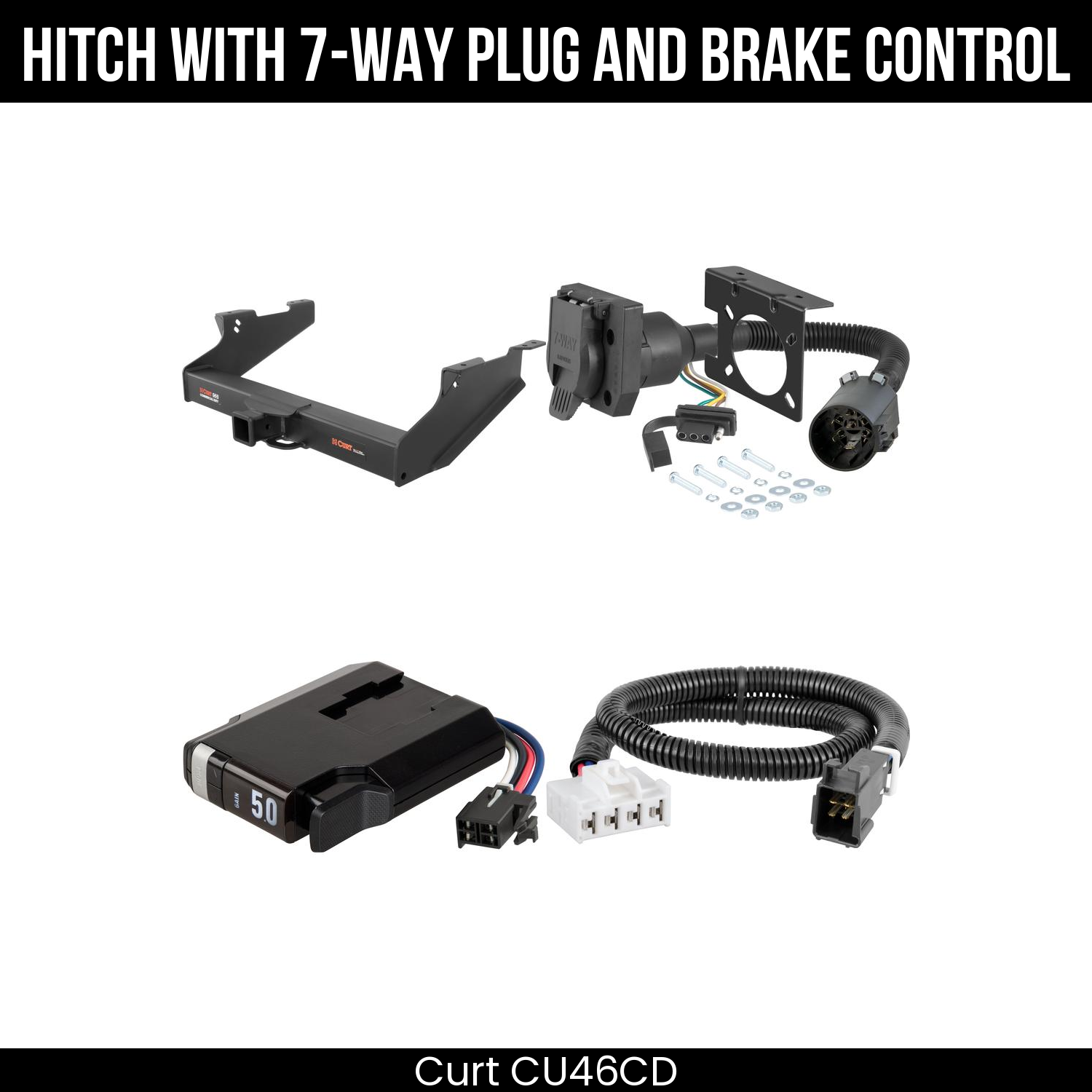 Trailer Hitch , 7-Way , TriFlex NEXT Brake Control