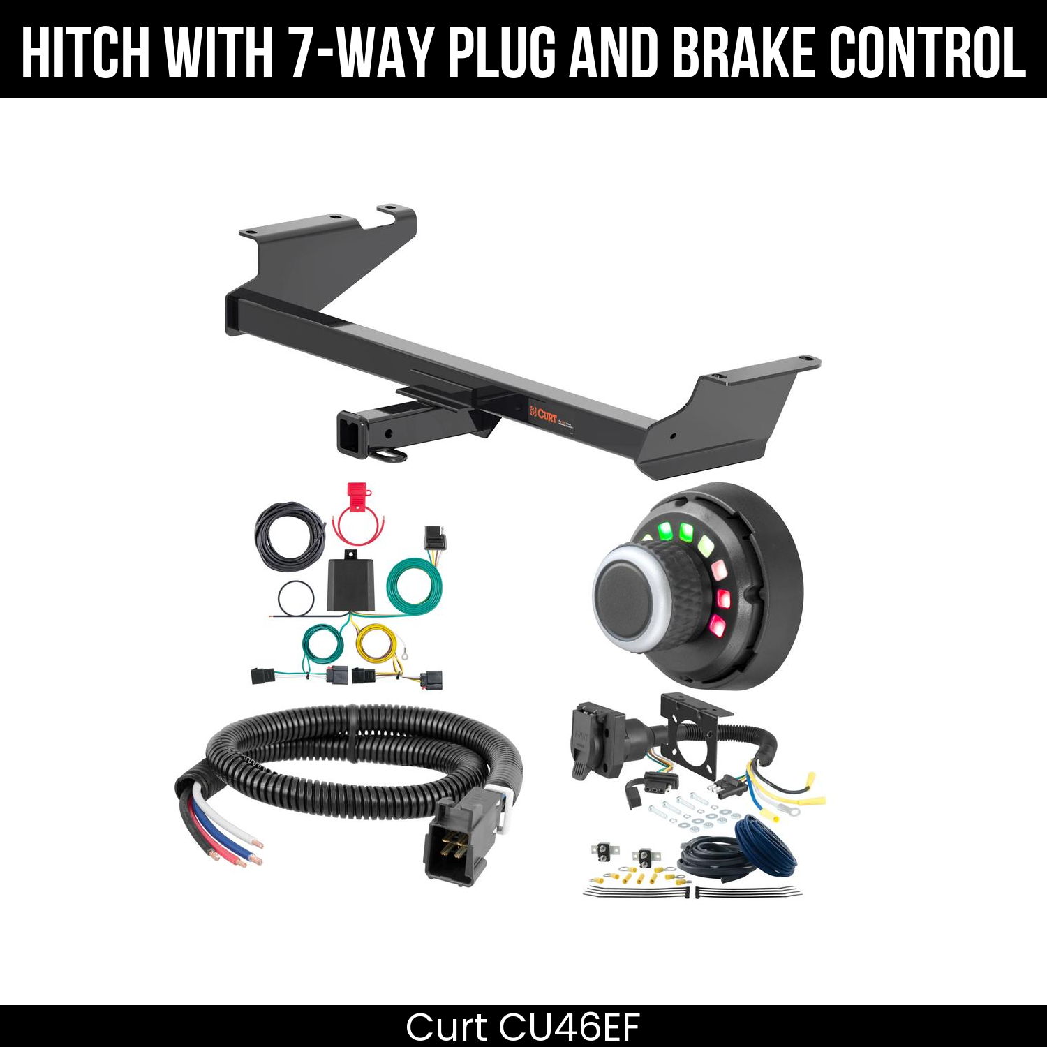 Trailer Hitch , 7-Way , Spectrum Brake Control