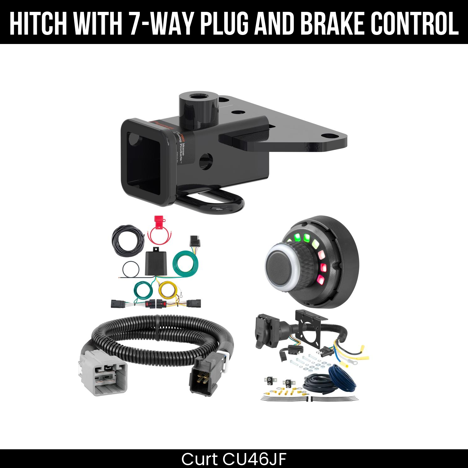 Trailer Hitch , 7-Way , Spectrum Brake Control