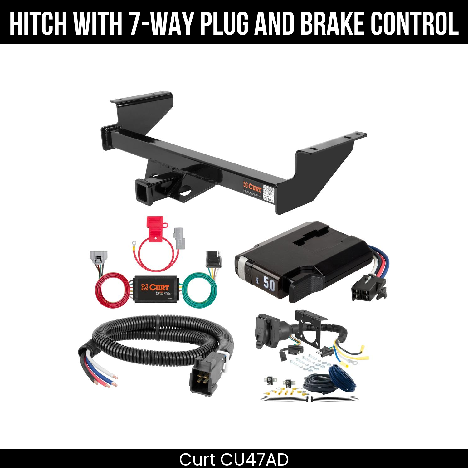 Trailer Hitch , 7-Way , TriFlex NEXT Brake Control