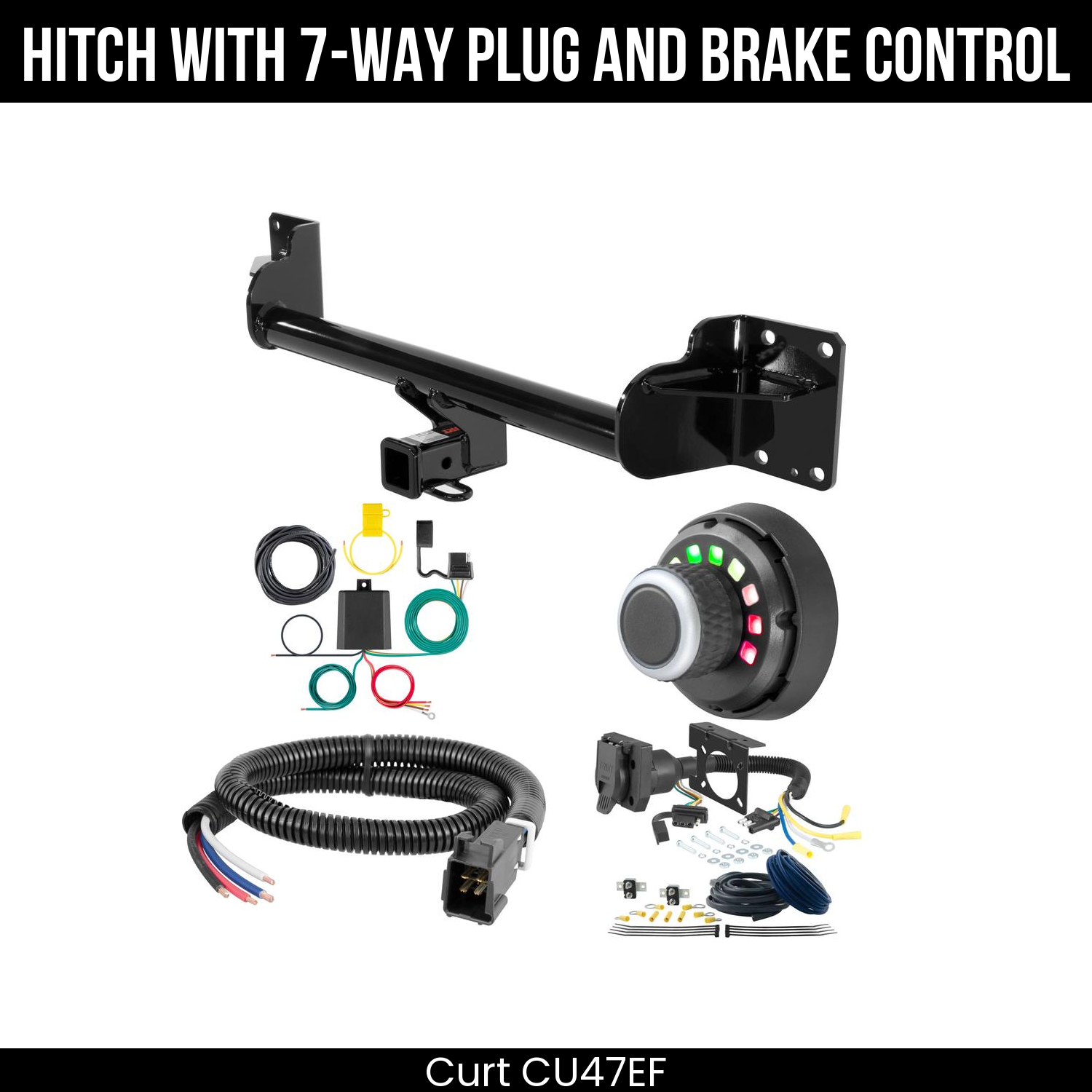 Trailer Hitch , 7-Way , Spectrum Brake Control