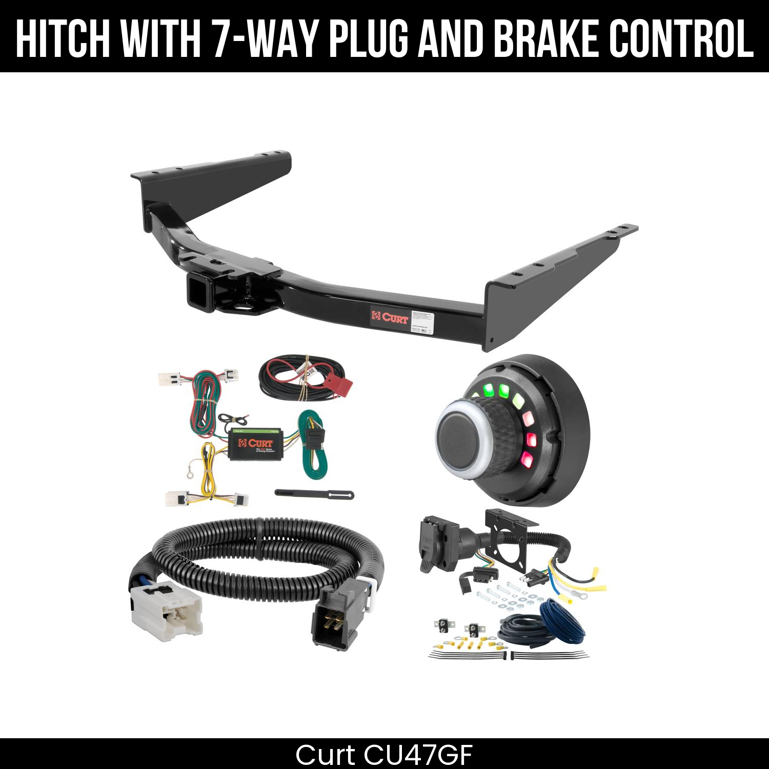 Trailer Hitch , 7-Way , Spectrum Brake Control