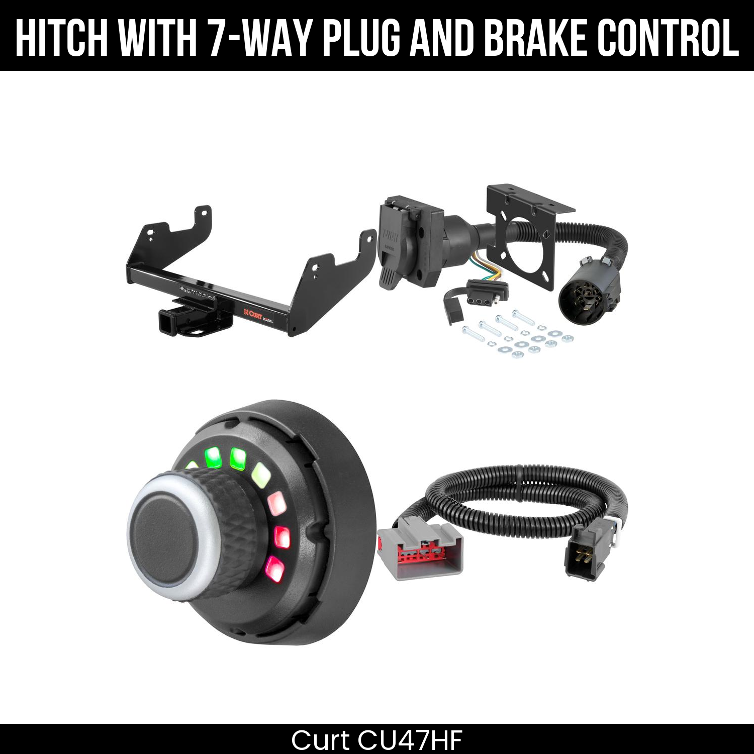 Trailer Hitch , 7-Way , Spectrum Brake Control