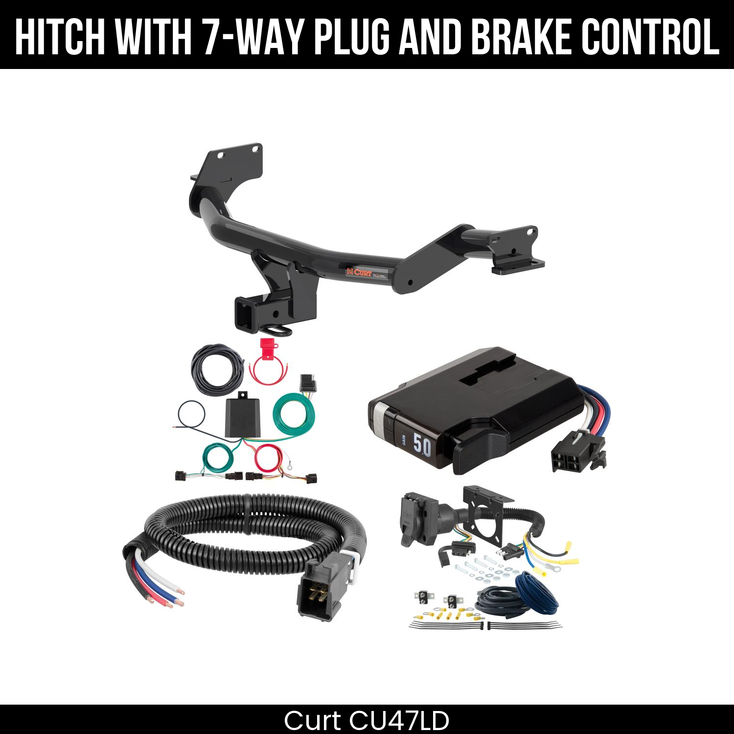 Trailer Hitch , 7-Way , TriFlex NEXT Brake Control
