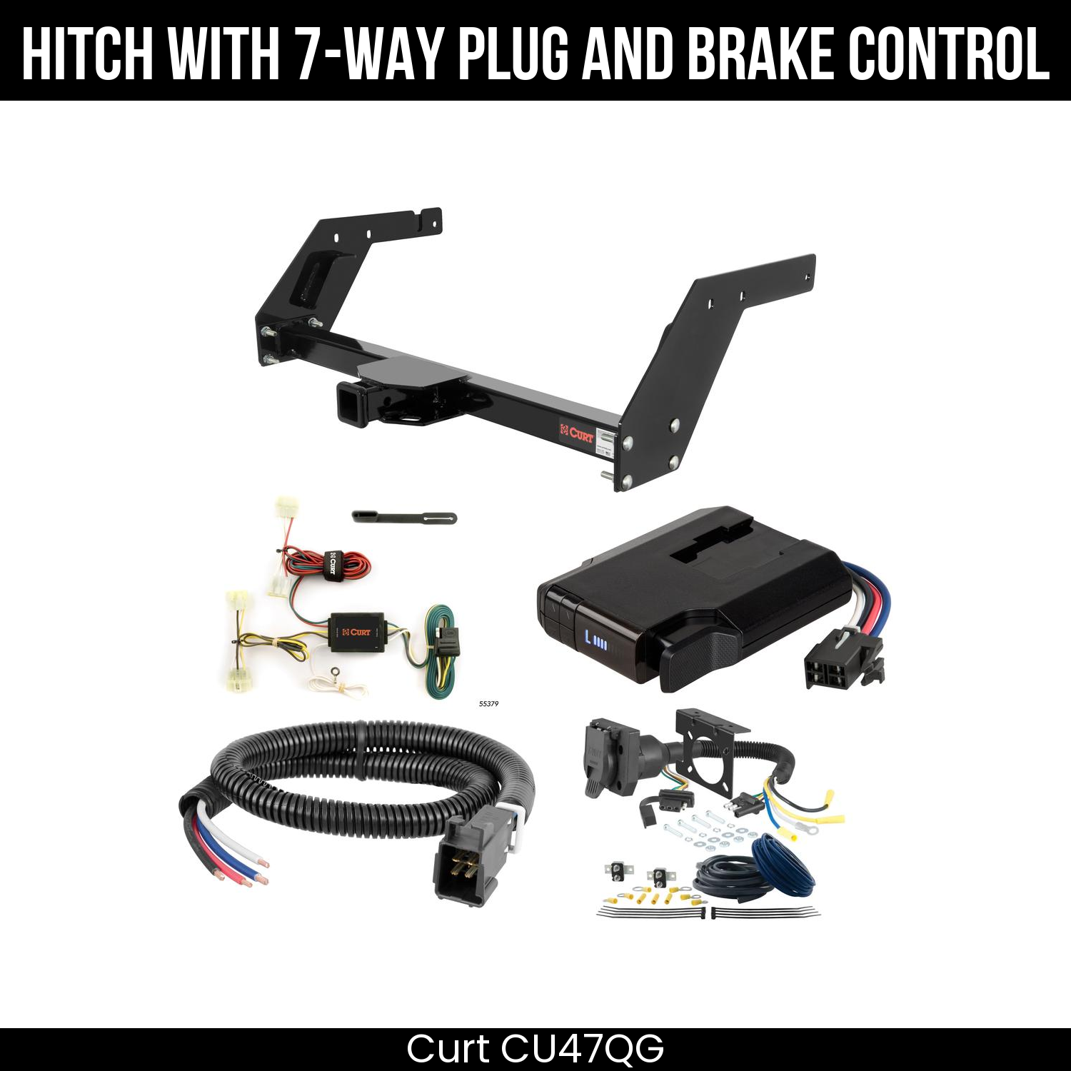Trailer Hitch , 7-Way , Venturer Brake Control