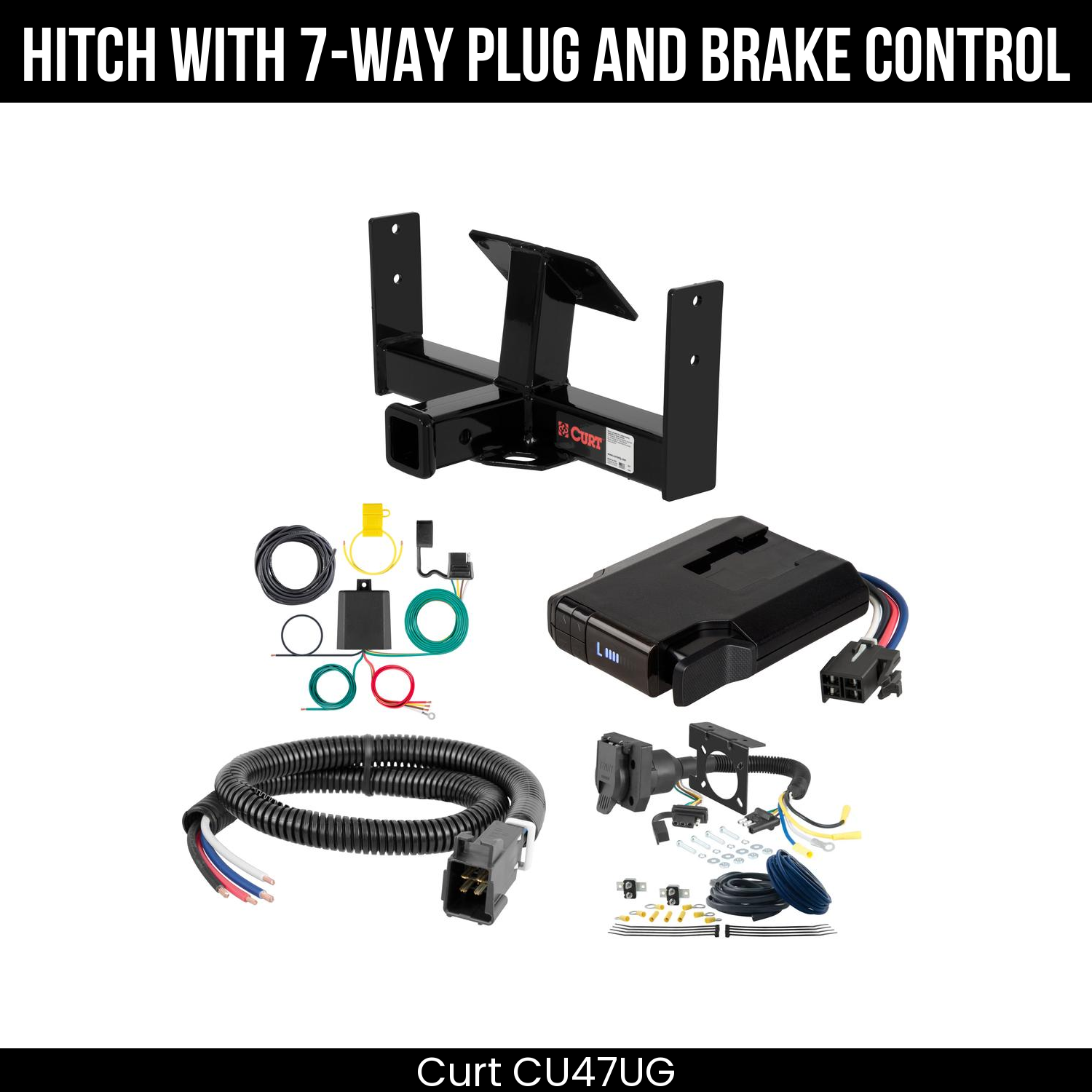 Trailer Hitch , 7-Way , Venturer Brake Control