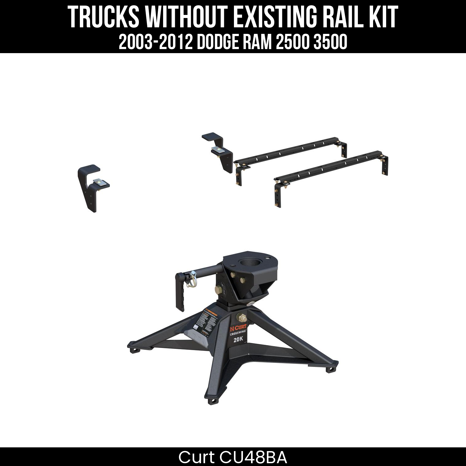 Semi-Custom 5th Wheel Brackets,Universal 5th Wheel Base Rails,CrossWing 5th Wheel Hitch