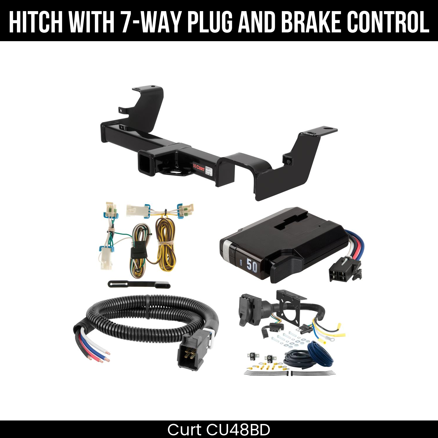 Trailer Hitch , 7-Way , TriFlex NEXT Brake Control