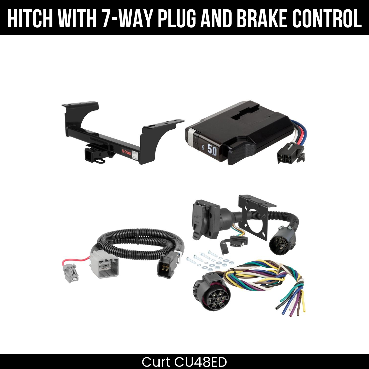 Trailer Hitch , 7-Way , TriFlex NEXT Brake Control