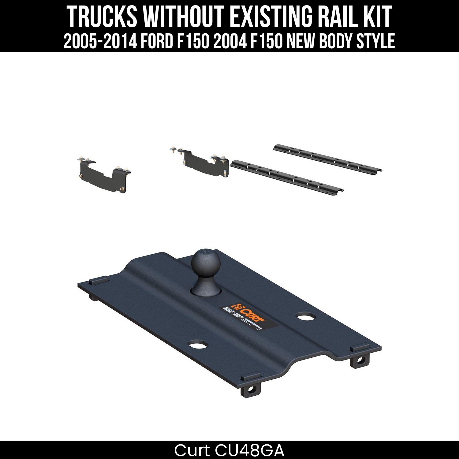 Custom 5th Wheel Brackets,Universal 5th Wheel Base Rails,Bent Plate Gooseneck Hitch