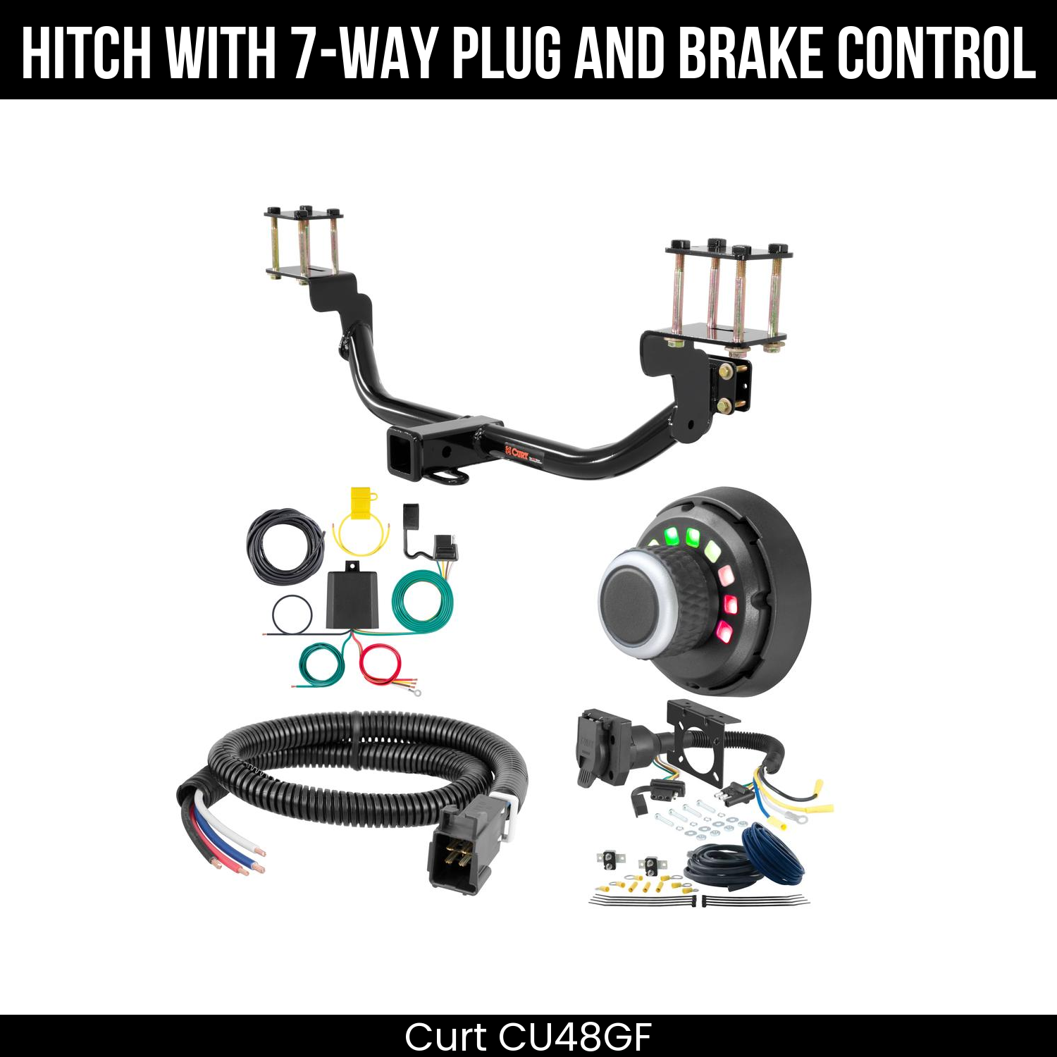 Trailer Hitch , 7-Way , Spectrum Brake Control