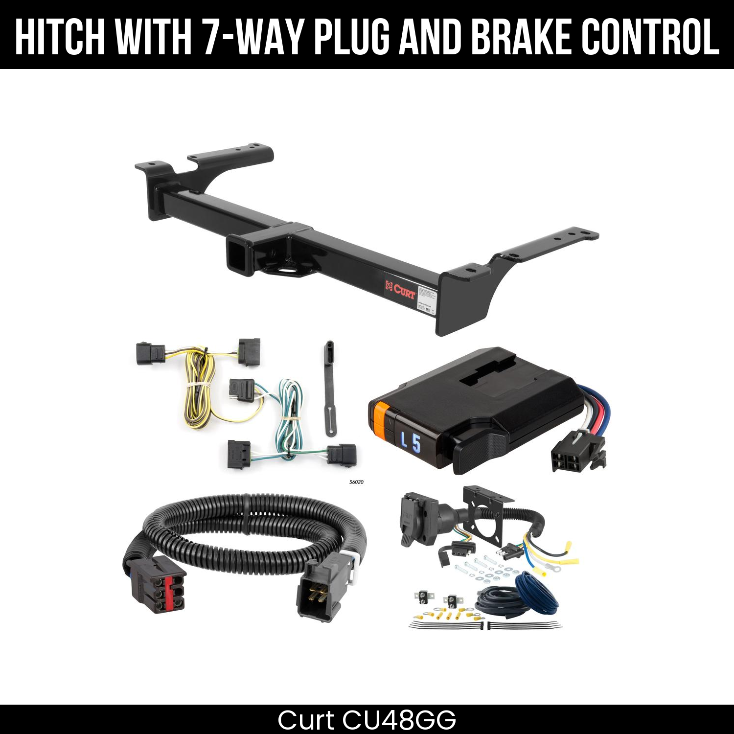 Trailer Hitch , 7-Way , Discovery Next Brake Control