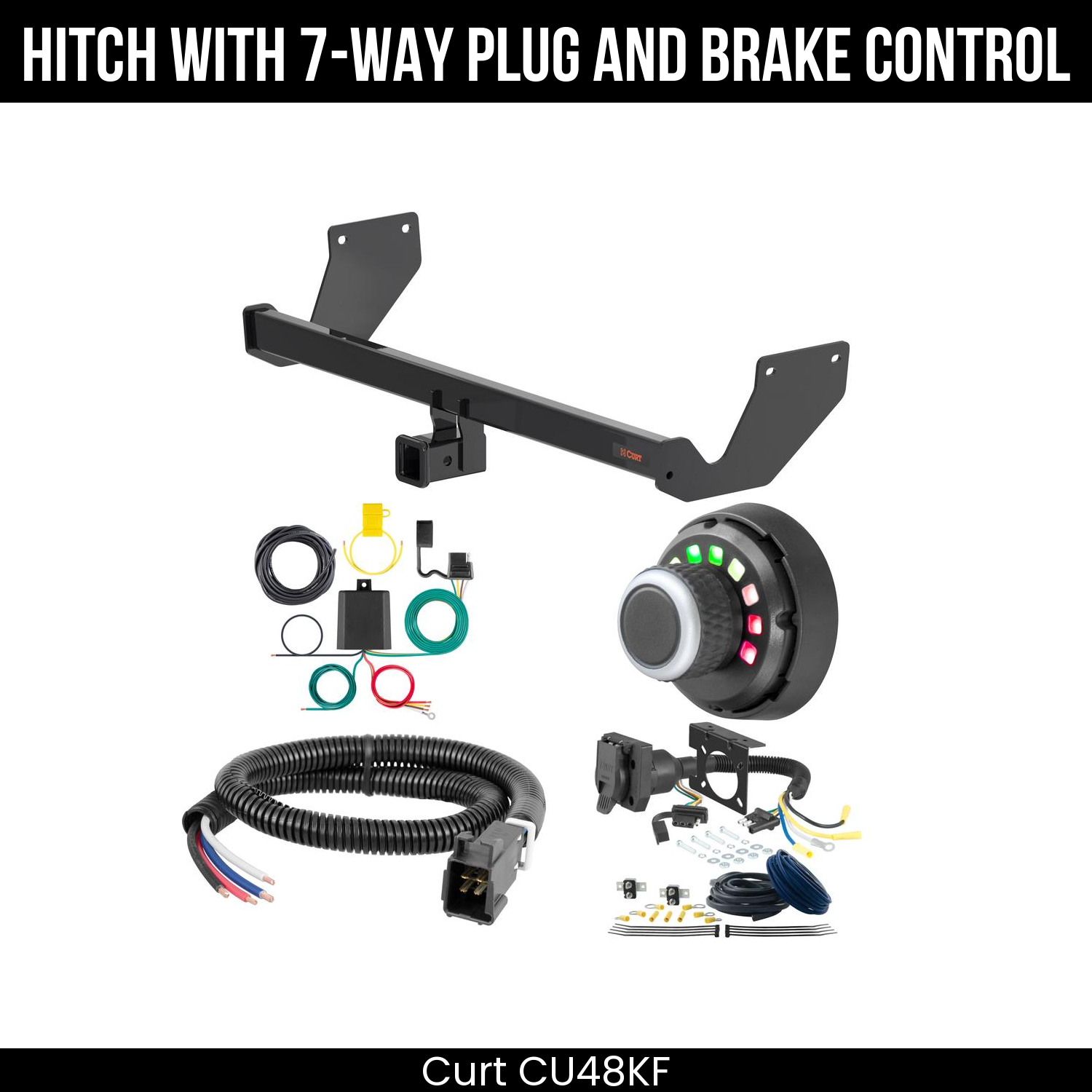 Trailer Hitch , 7-Way , Spectrum Brake Control