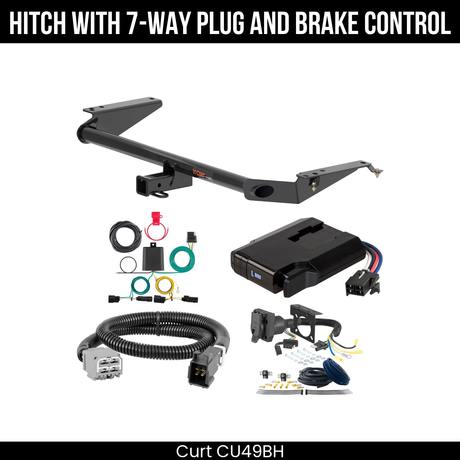 Trailer Hitch , 7-Way , Venturer Brake Control
