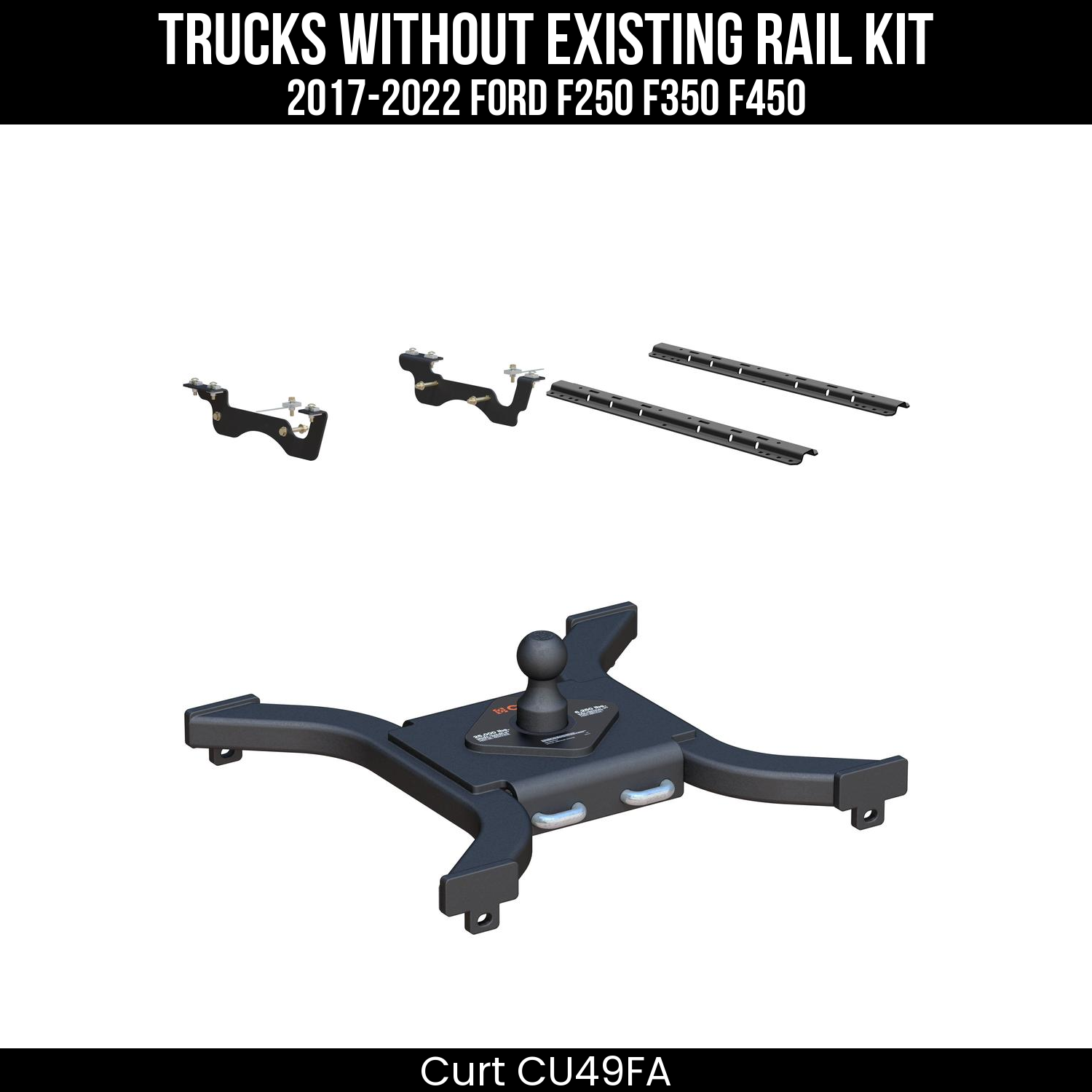 Custom 5th Wheel Brackets,Universal 5th Wheel Base Rails,Spyder Gooseneck Hitch